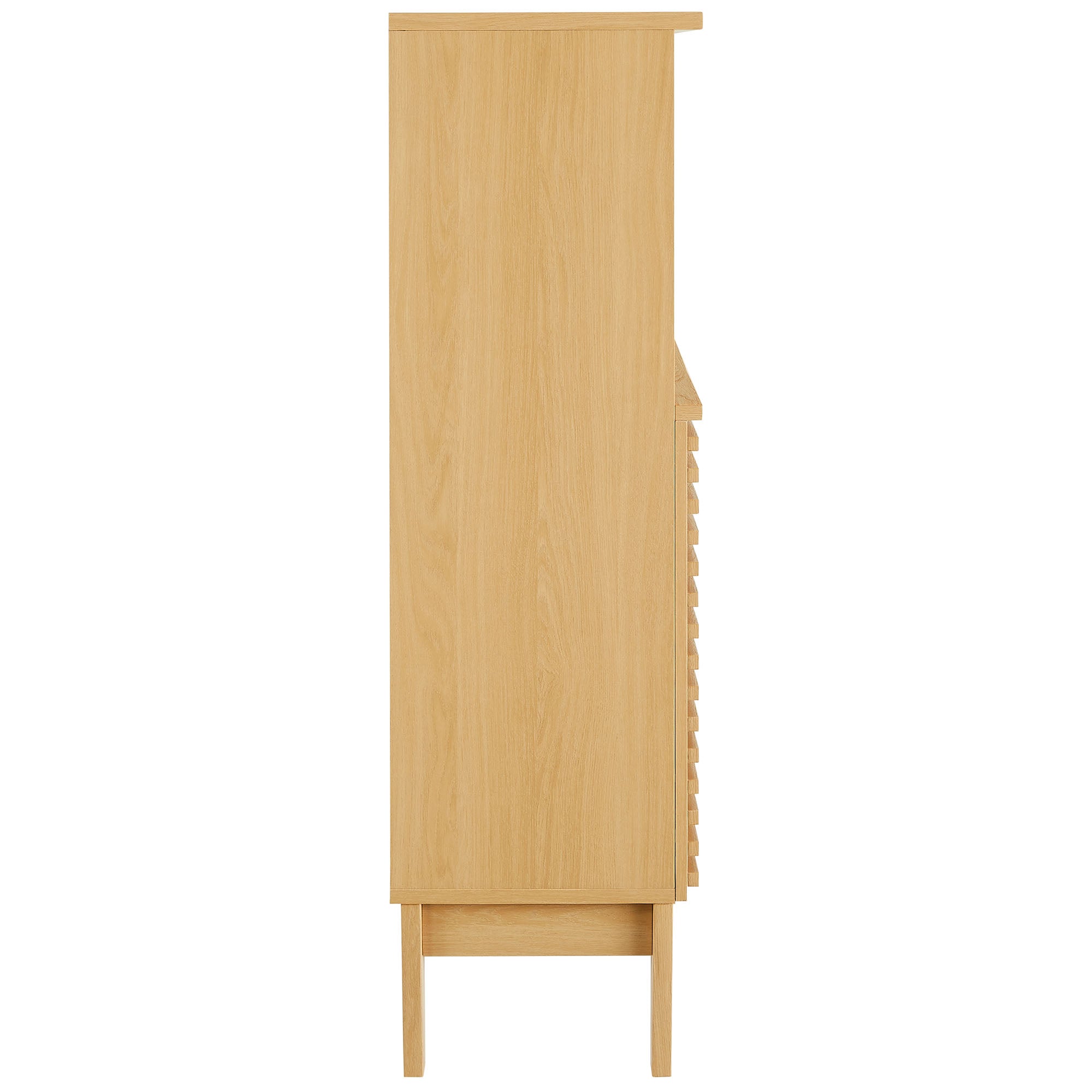 Render Freestanding Bathroom Storage Cabinet, Oak