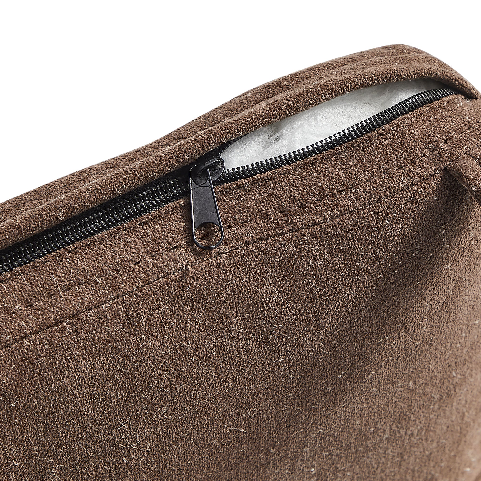 Jax Fabric Dining Chair Seat Cushion, Cocoa
