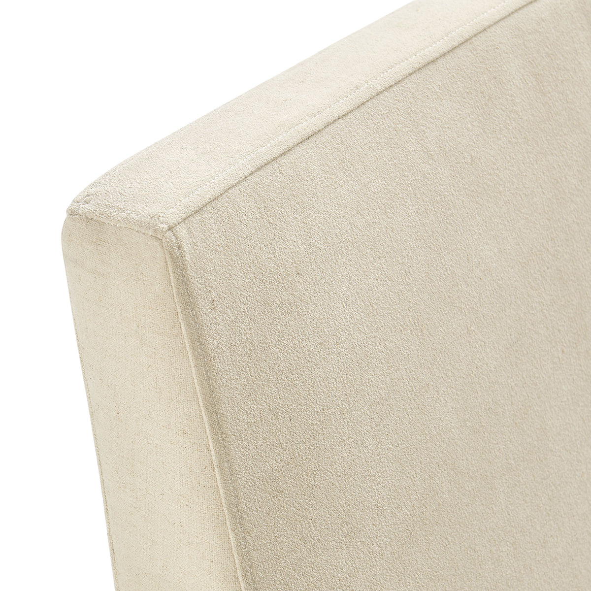 Tessera Upholstered Linen-Blend Slipcovered Dining Chair, Linen