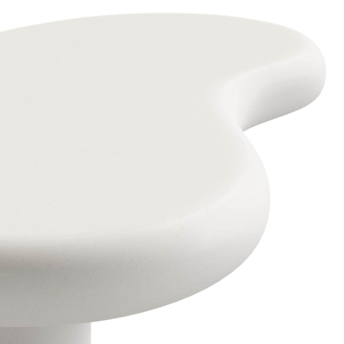 Elowen Outdoor Patio Coffee Table, White