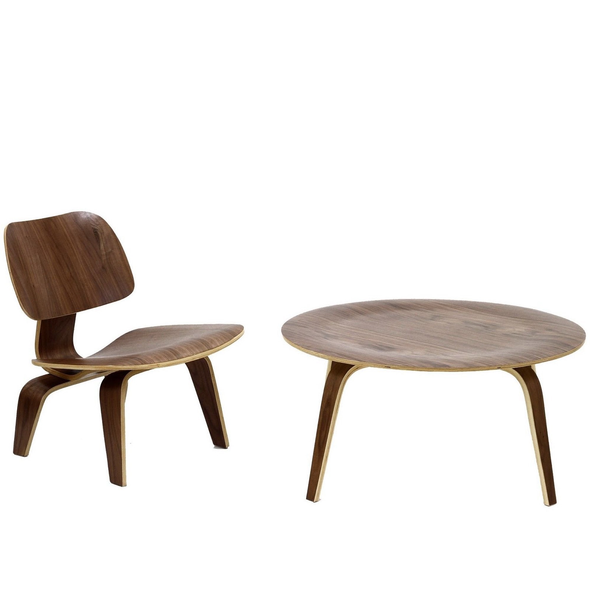 Fathom 2 Piece Living Room Set, Walnut