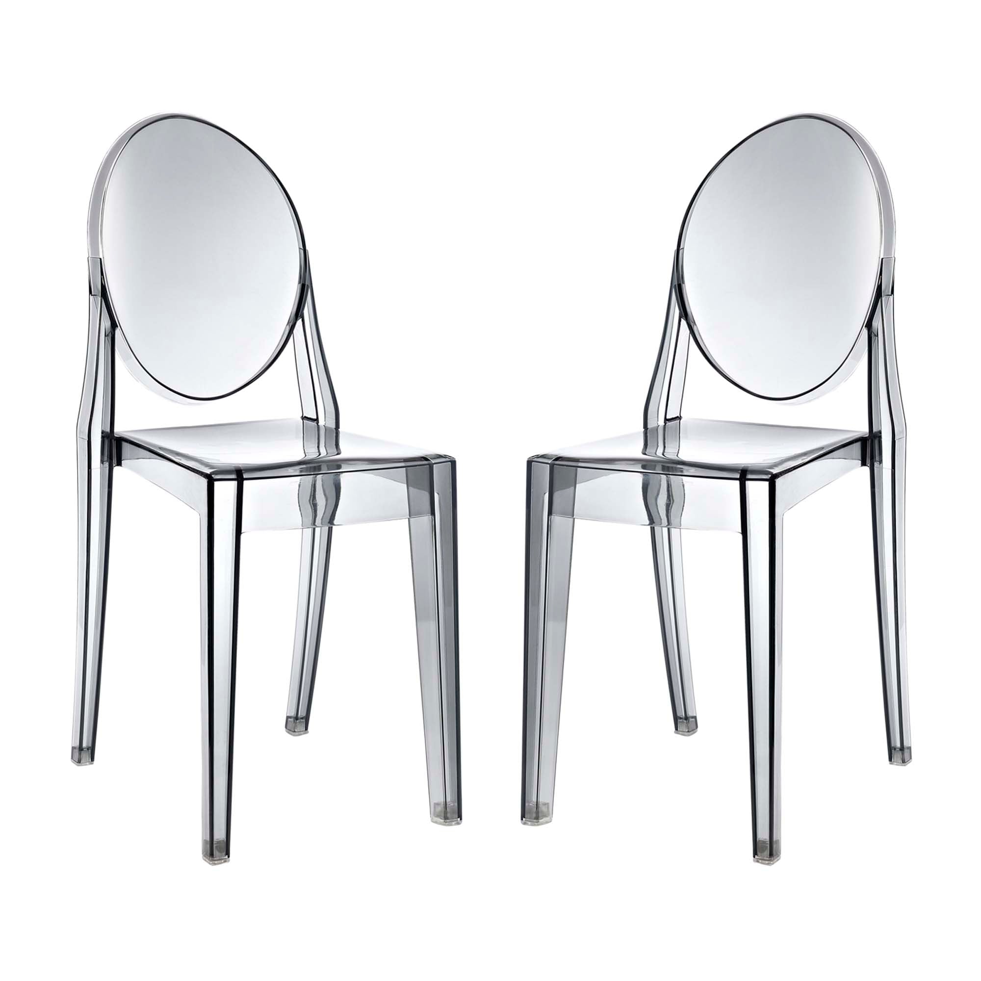 Casper Dining Chairs Set of 2, Smoke