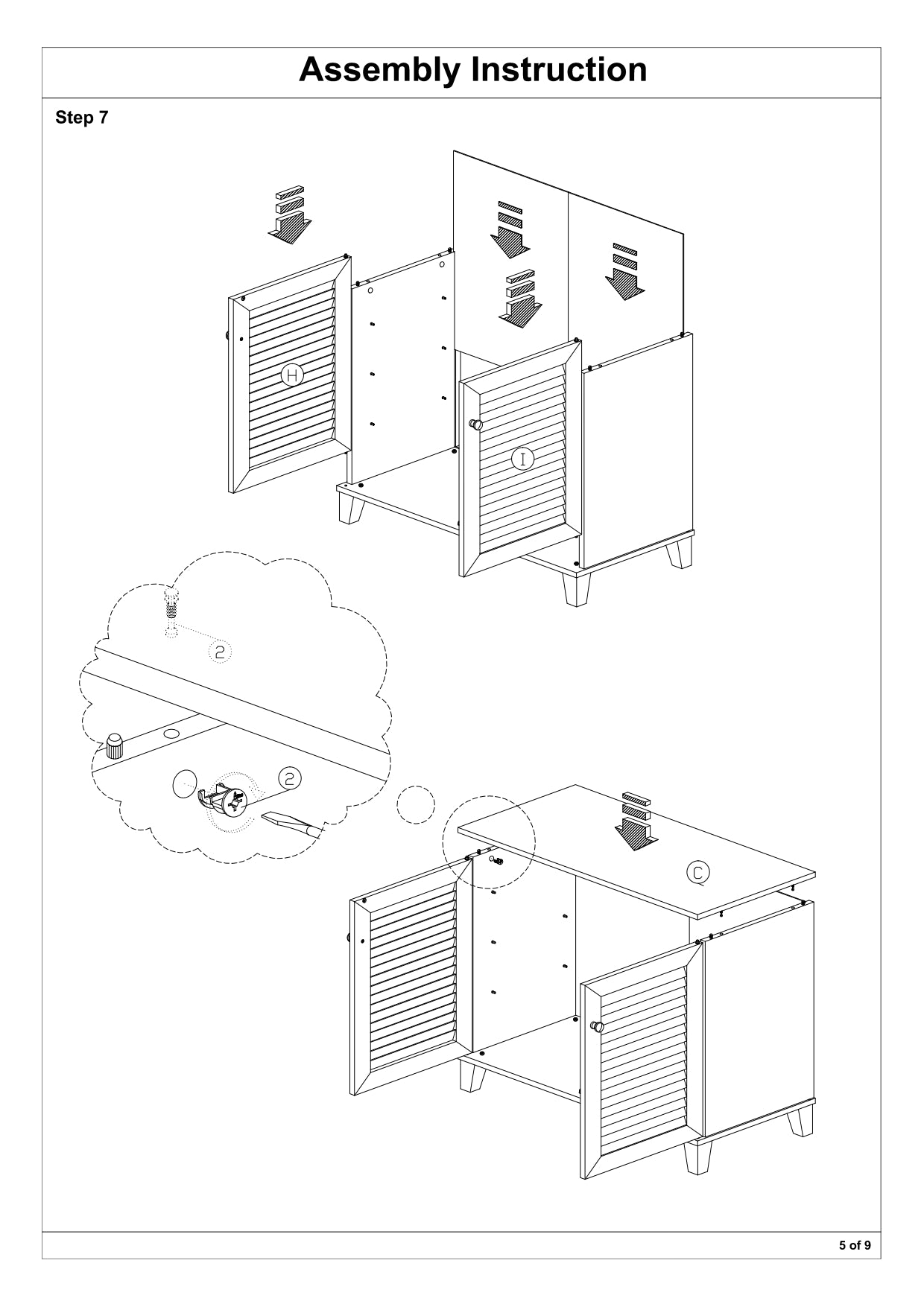 Baxton Studio Coolidge Modern and Contemporary Walnut Finished 4-Shelf Wood Shoe Storage Cabinet