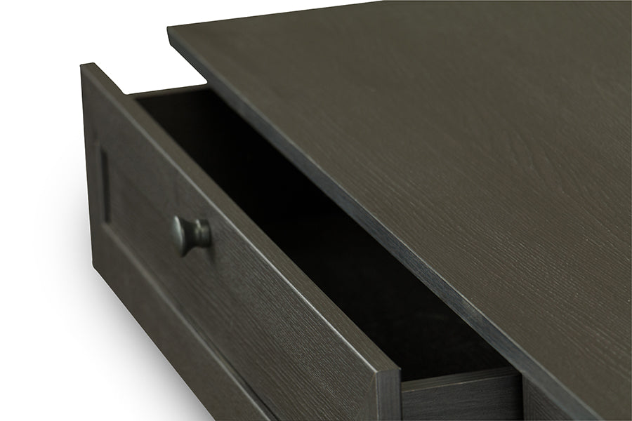 Pocillo Wood Shoe Storage Cabinet in Espresso