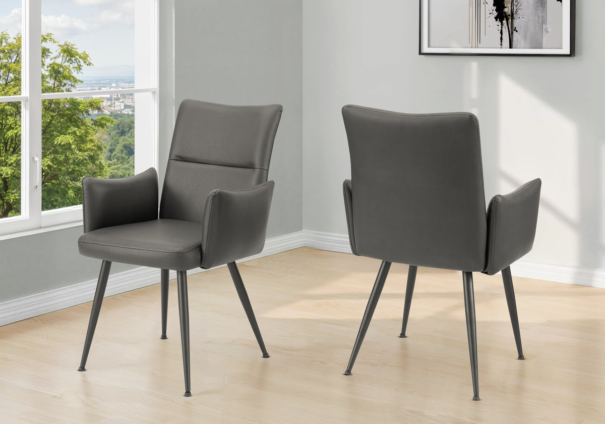 Ethel - Dining Chair 36" Height Set Of 2 Upholstered Side Dining