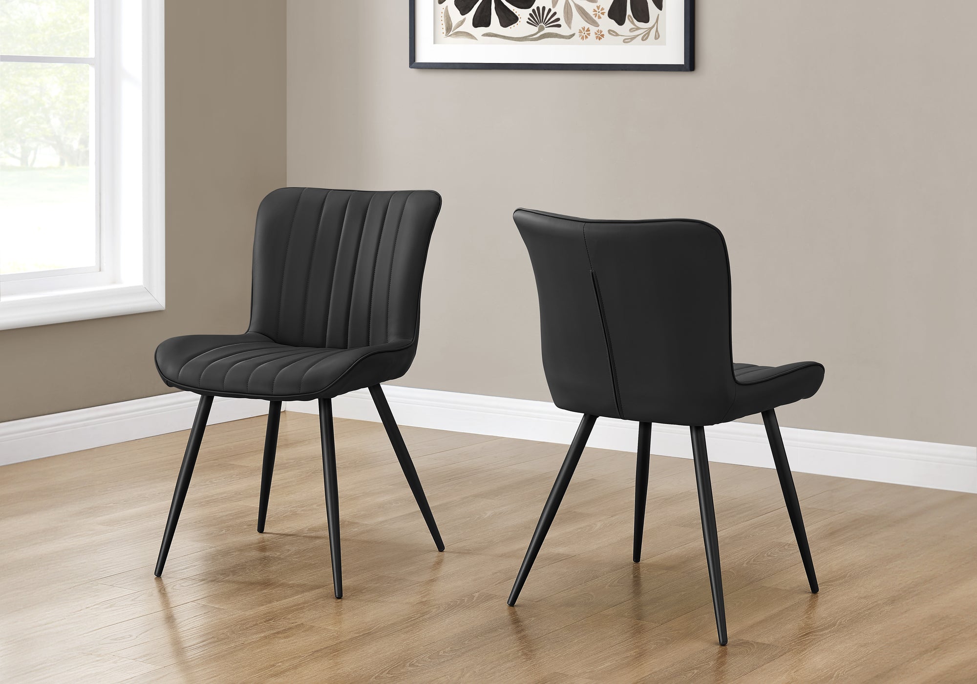 Thadius - Dining Chair 33" Height Dining Room Kitchen Upholstered Side Set