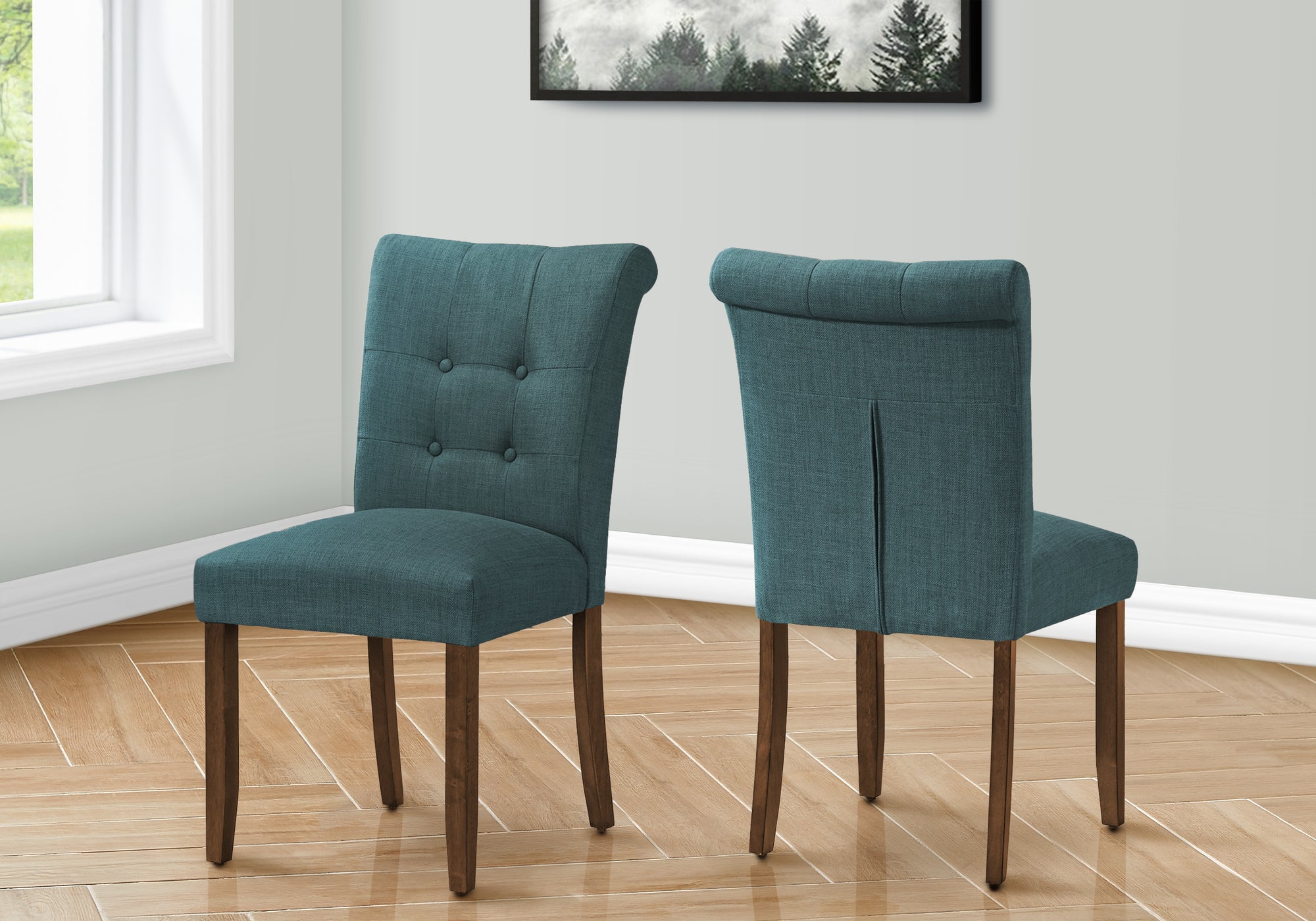 Neutron - Dining Chair 38" Height Set Of 2 Upholstered Dining Room