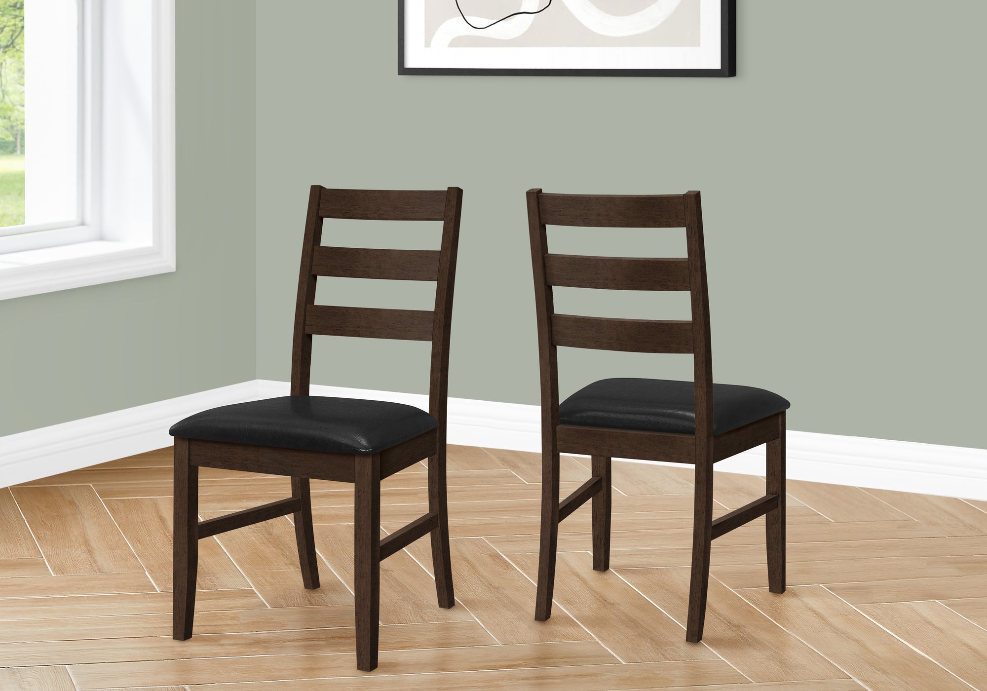 Bonnie - Dining Chair Set Of 2 37" Height Kitchen Dining Room