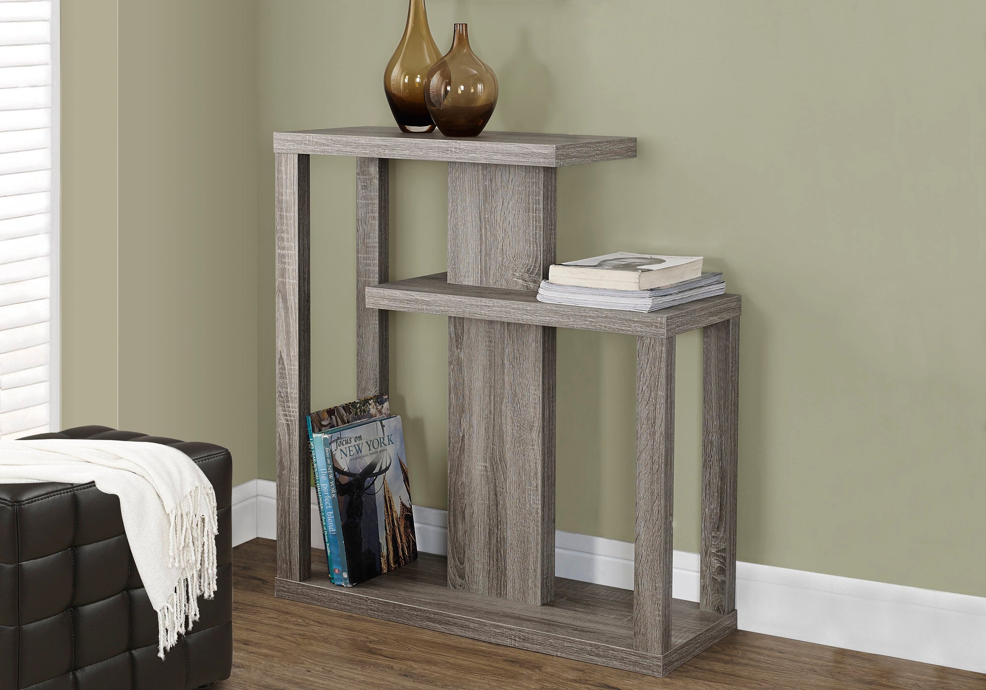 Overlea - Accent Table Console Entryway Narrow Sofa Living Room Bedroom Brown