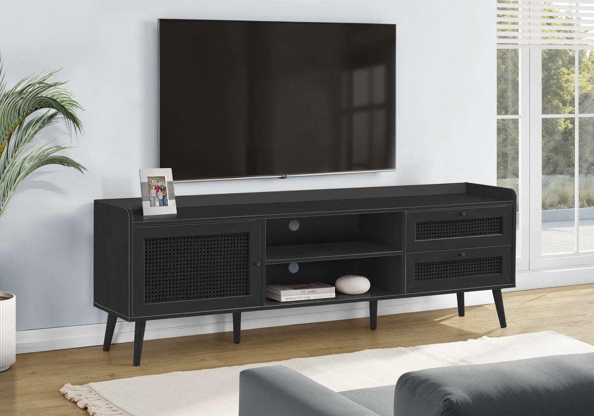 Brittany - Tv Stand 72 Inch Console Media Entertainment Center Storage Cabinet