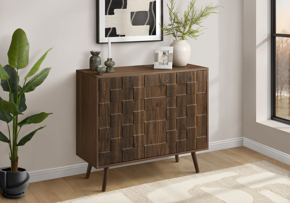 Sumner - Accent Chest 36" Wide 2 Door Cabinet Storage Decorative Dark