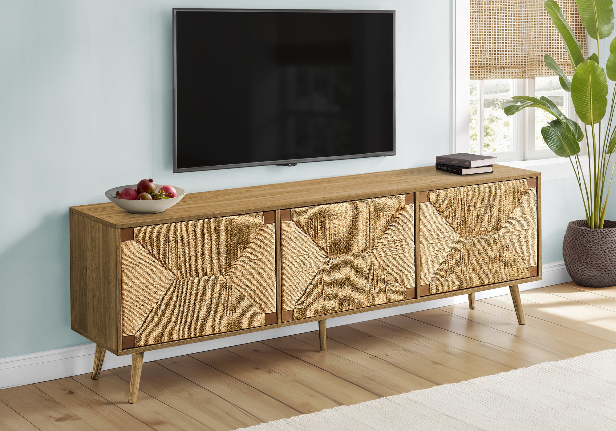 Agnew - Tv Stand 72 Inch Media Entertainment Center Storage Cabinet Console