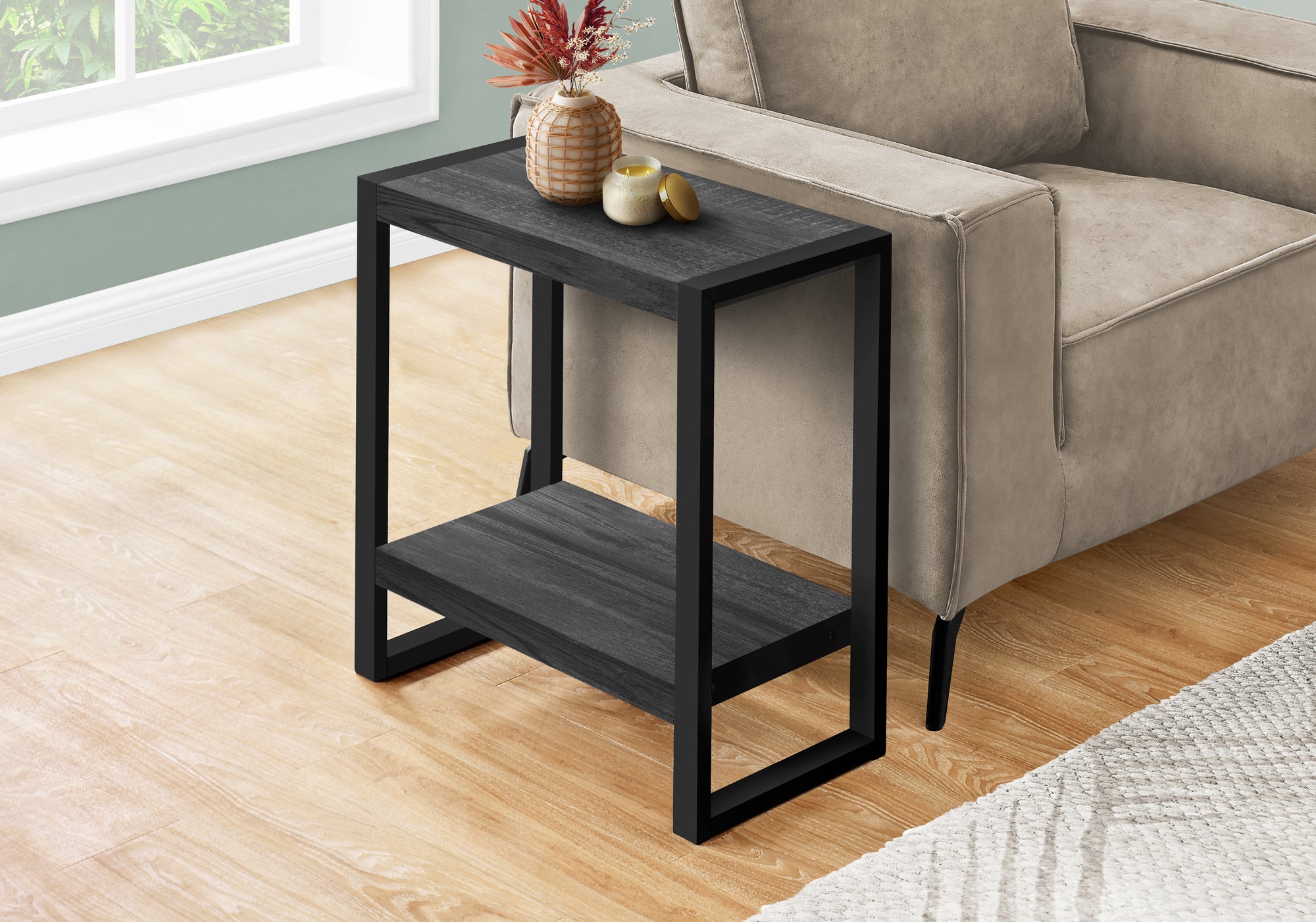 Blakes - Accent Table 24"H Side End Nightstand Lamp Living Room Bedroom