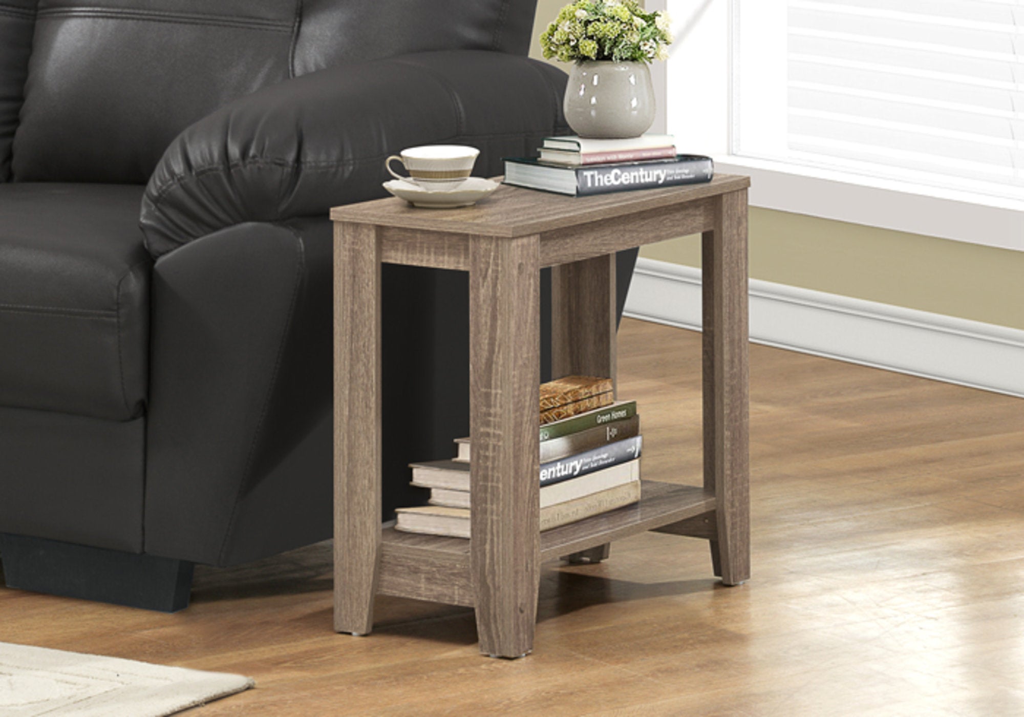 Avignon - Accent Table Side End Nightstand Lamp Living Room Bedroom Brown