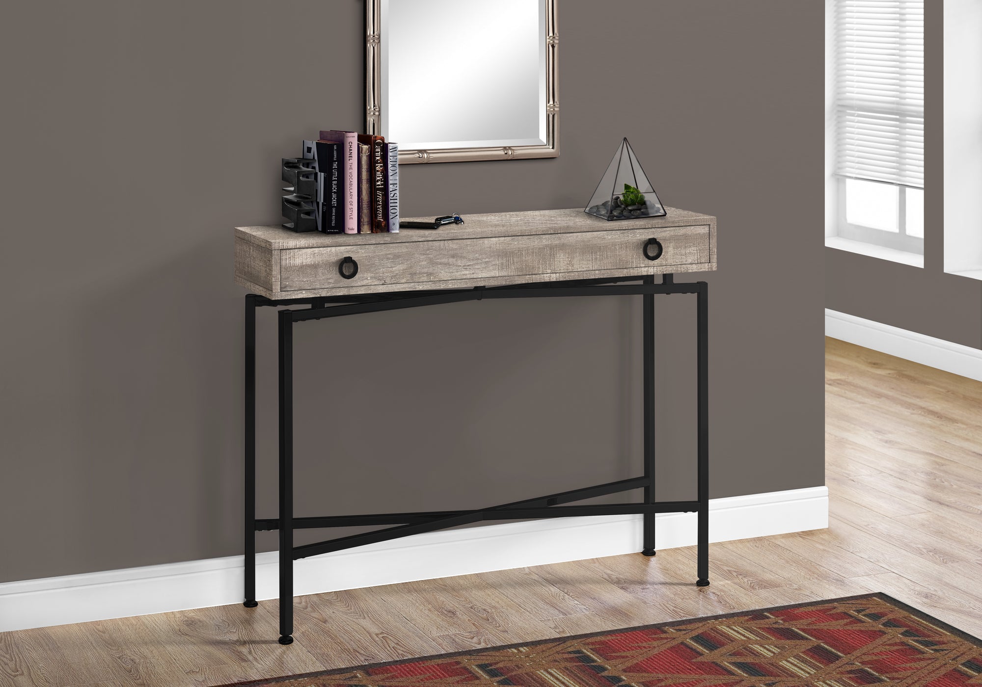 Vanda - Accent Table Console Entryway Narrow Sofa Storage Drawer Living Room