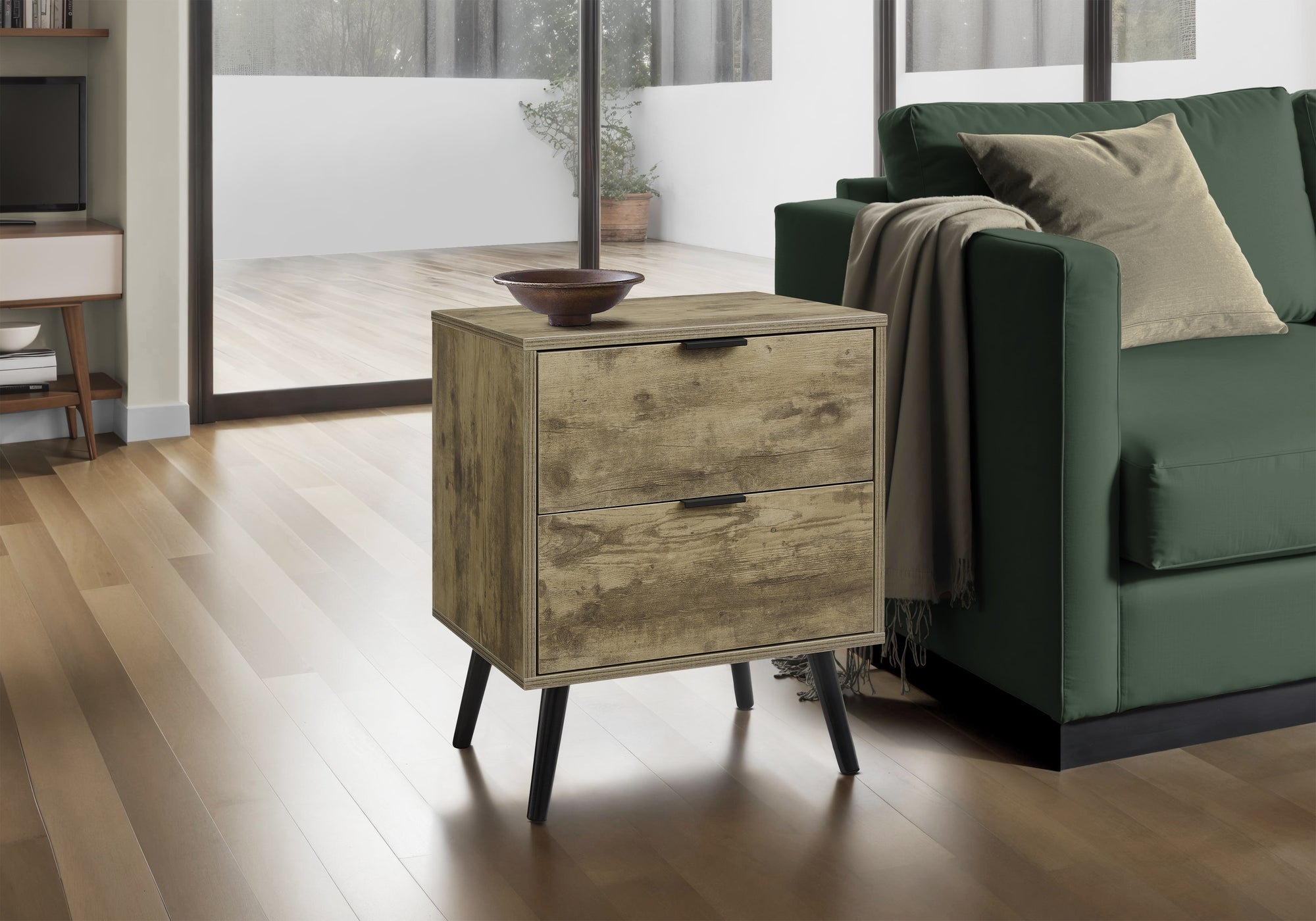 Lovise - Accent Table Bedroom End Living Room Nightstand Side Table Storage