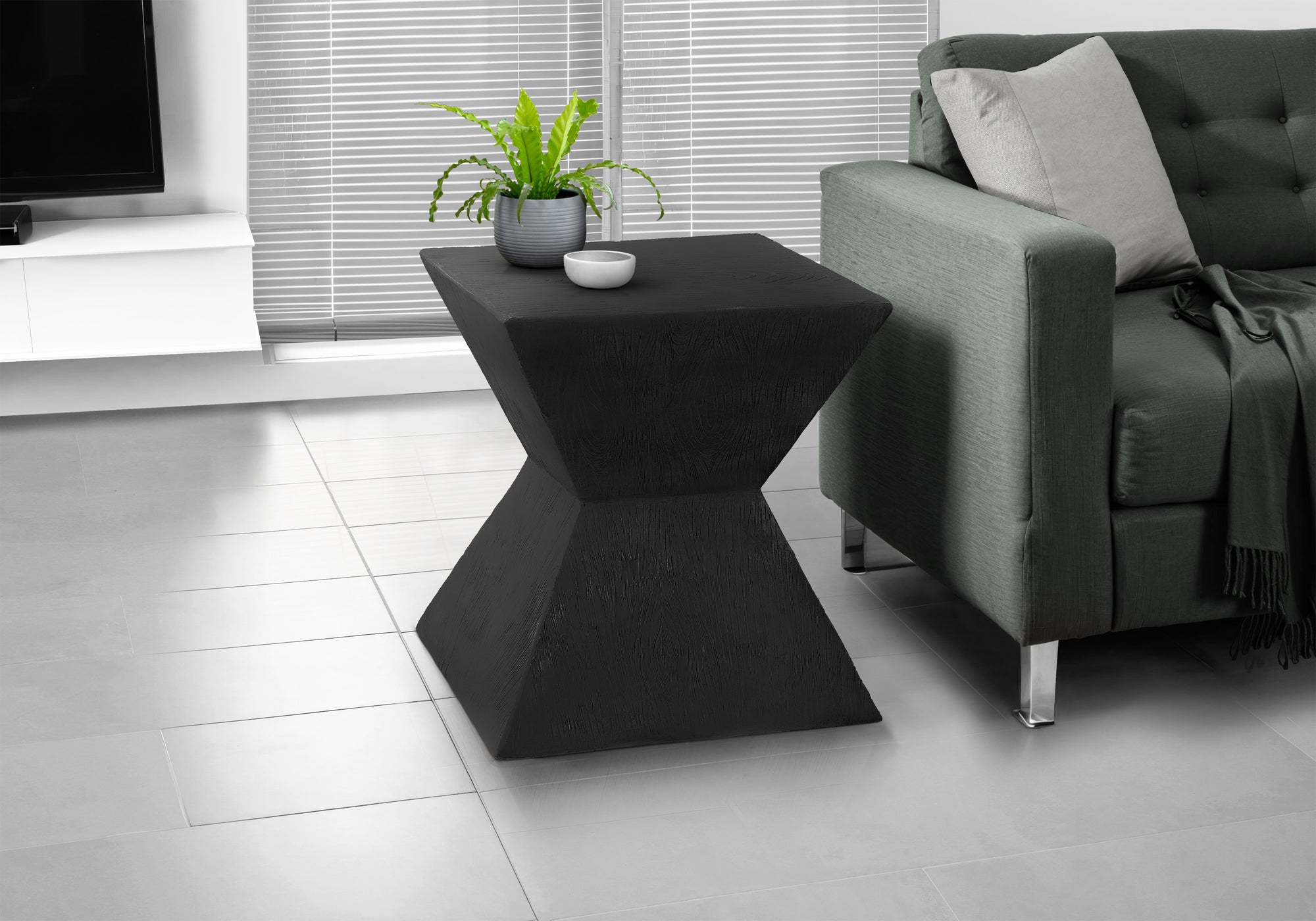 Alira - Accent Table 25"H Indoor Or Outdoor Side Table End Nightstand