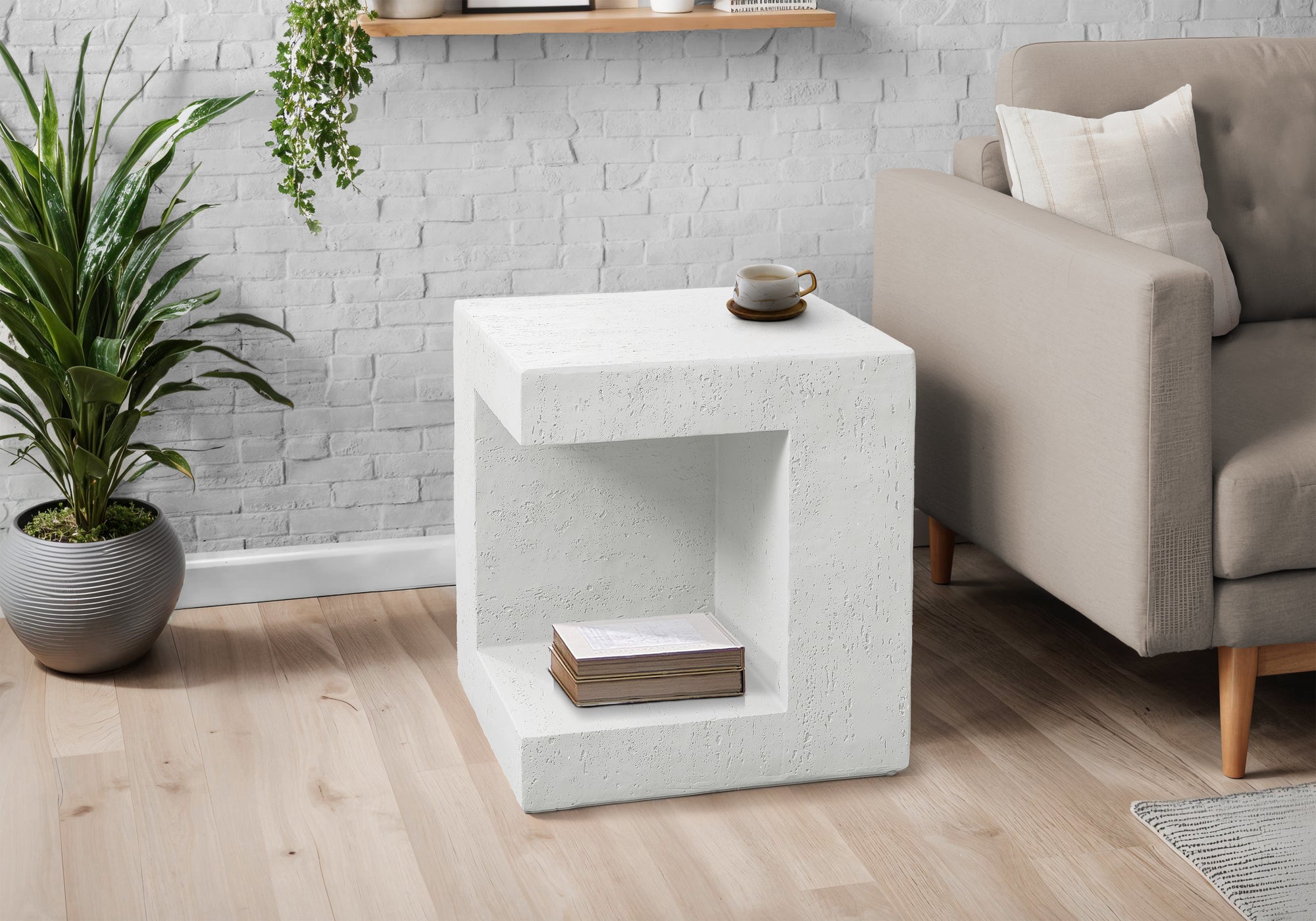 Caronia - Accent Table 25"H Indoor Or Outdoor Side Table Nightstand End
