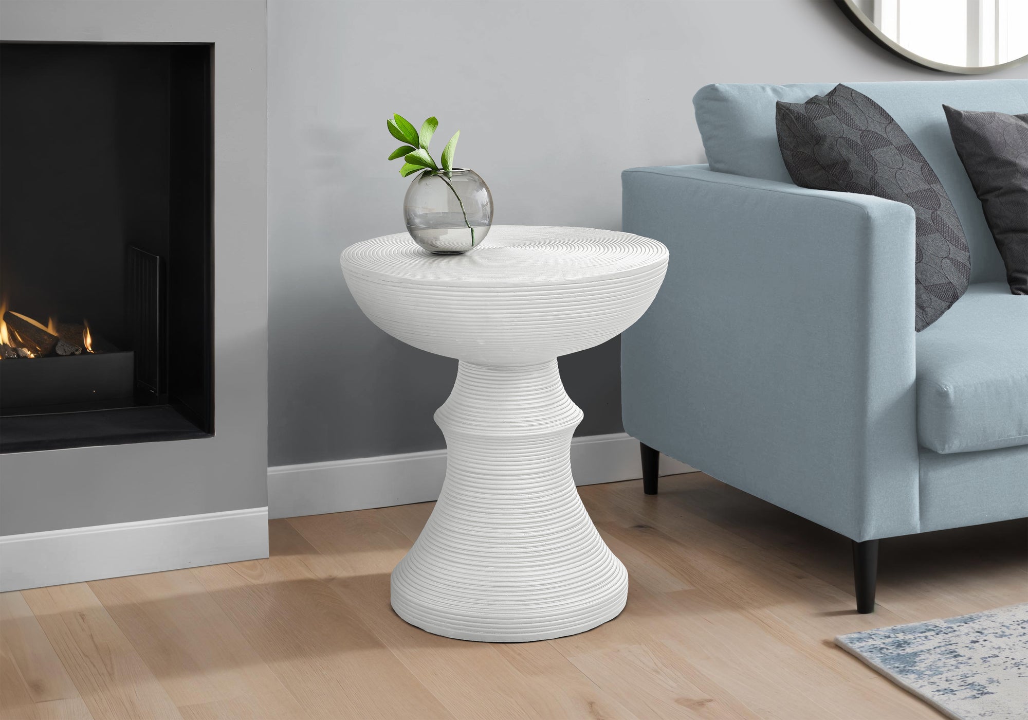 Celia - Accent Table 25"H Indoor Or Outdoor Side Table End Bedroom