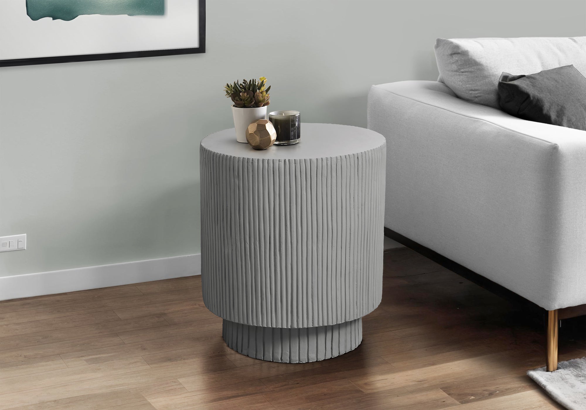 Cinzia - Accent Table 25"H Indoor Or Outdoor Bedroom End Living Room