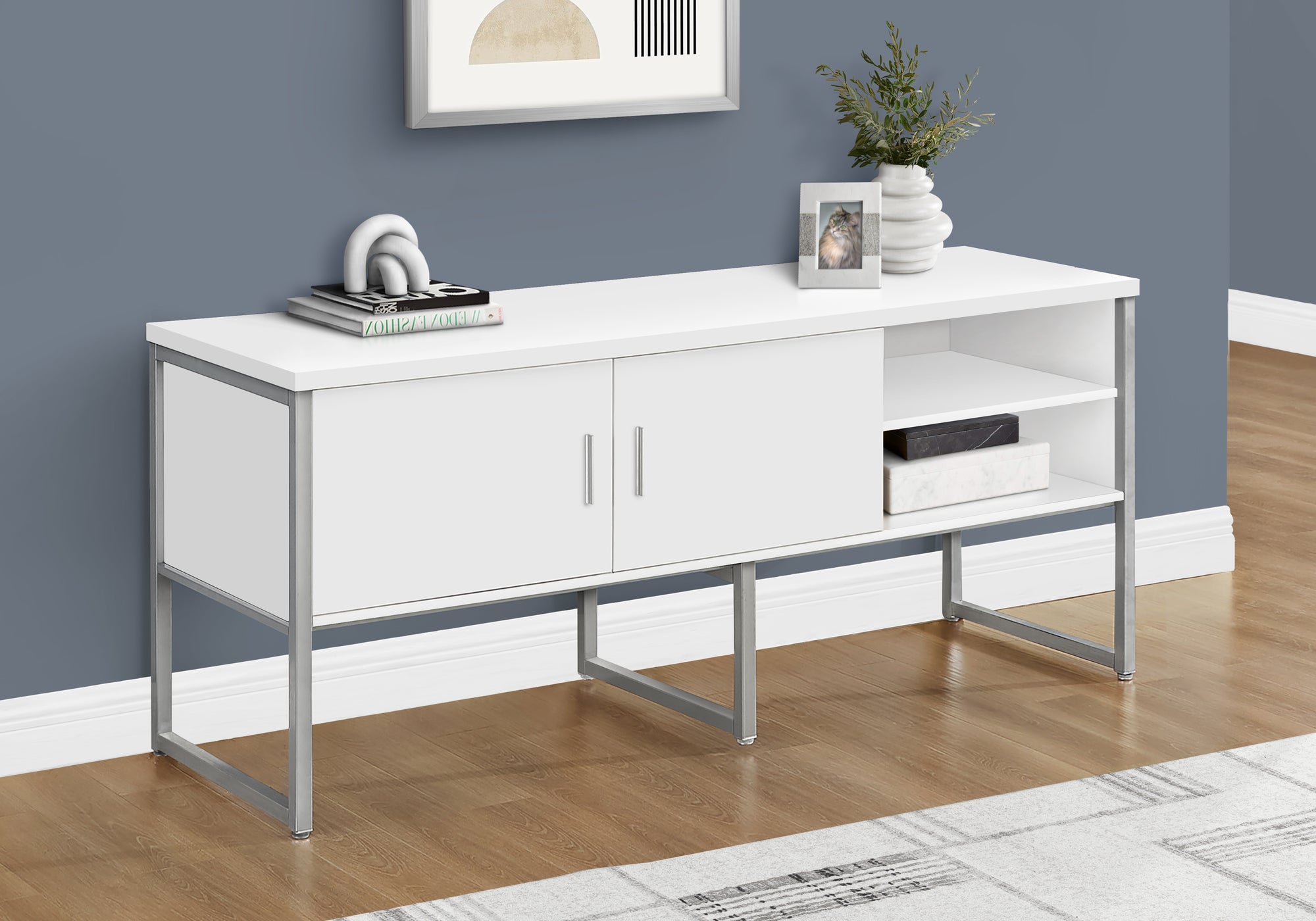 Edena - Office Credenza 72"L Home Office Work Storage Doors Commercial Grade