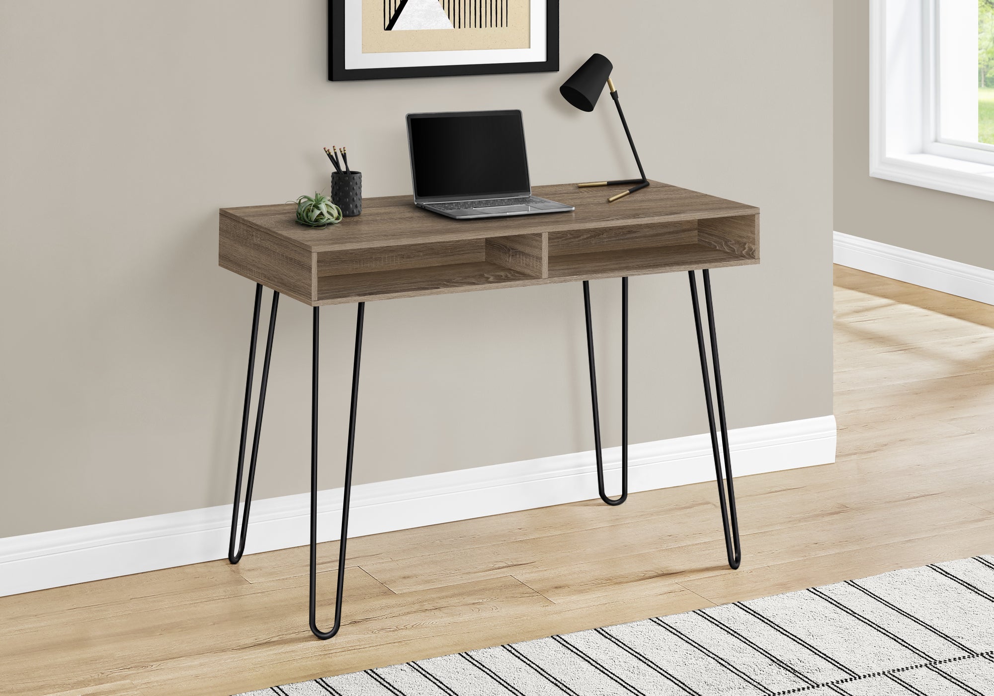 Ammi - Computer Desk Home Office Laptop Left Right Set-up Storage Drawers
