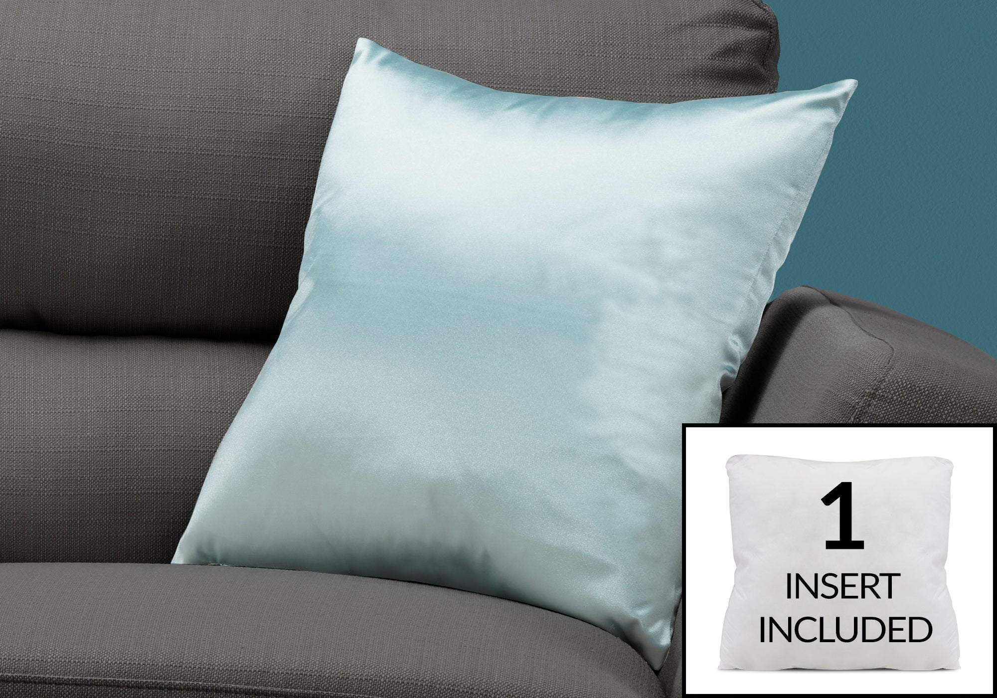Denton - Pillows 18 X 18 Square Insert Included Decorative Throw Accent