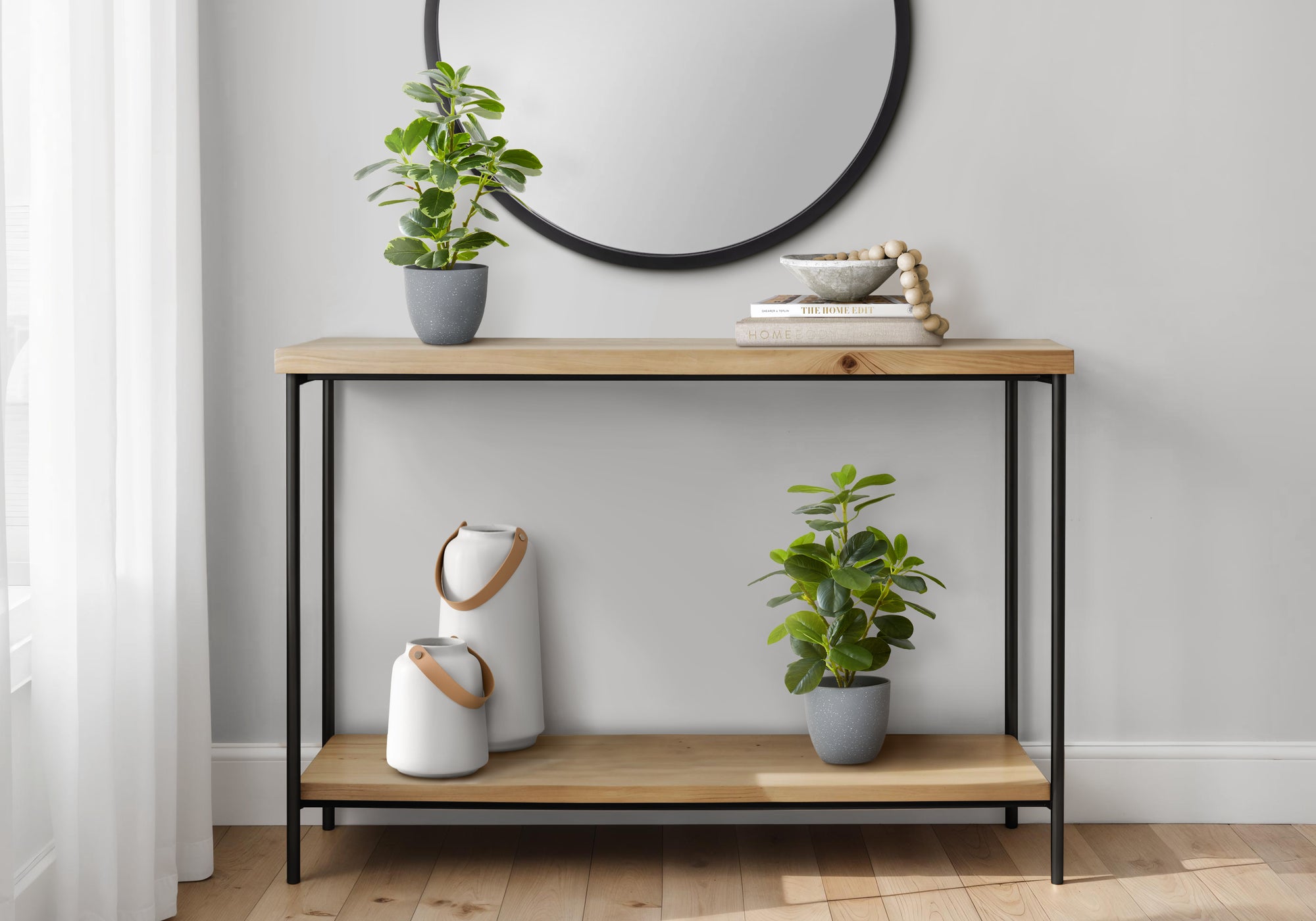 Ballari - Artificial Plant 14" Tall Ficus Indoor Faux Fake Table Greenery