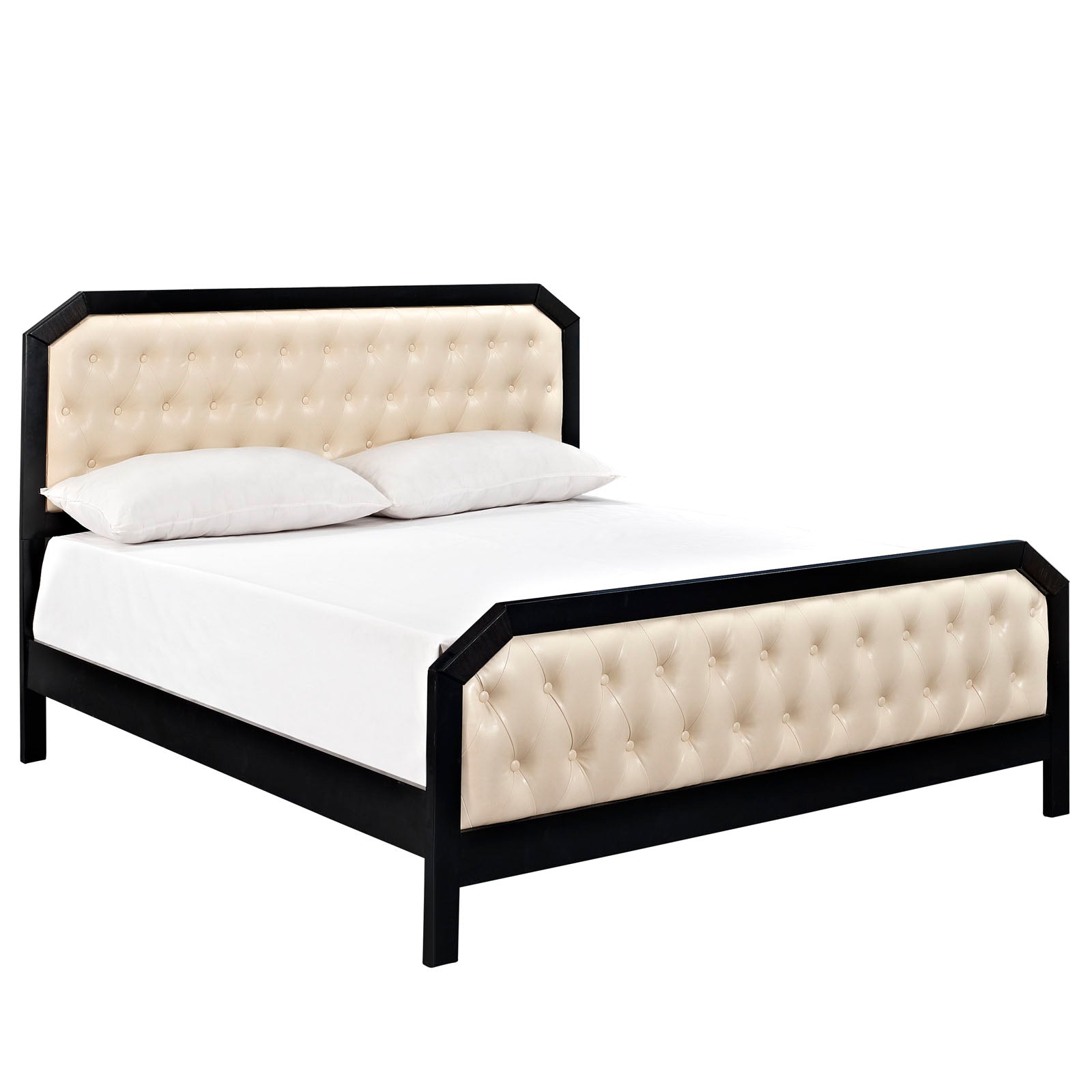 Tommy Black Queen Bed