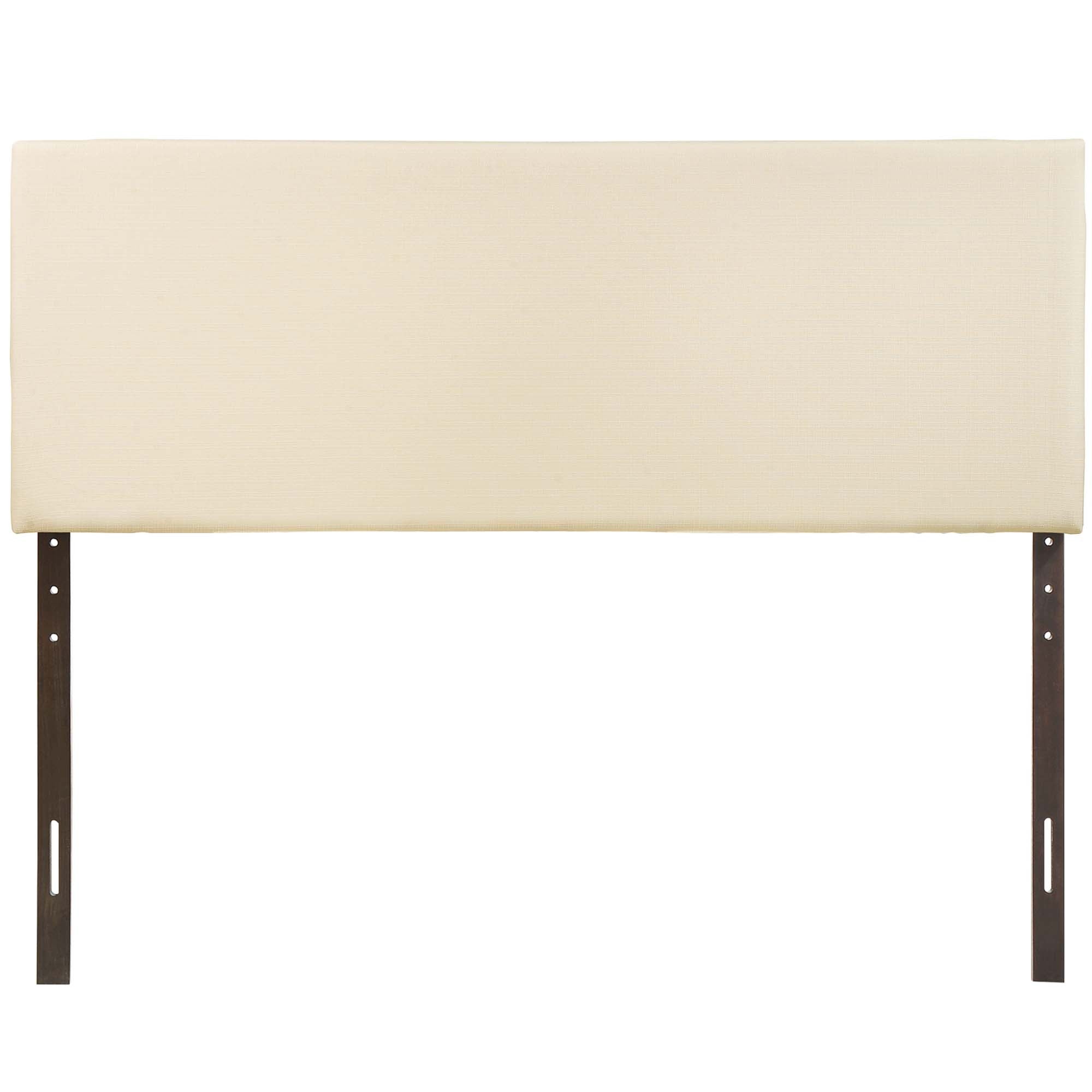 Region Upholstered Queen Headboard, Ivory