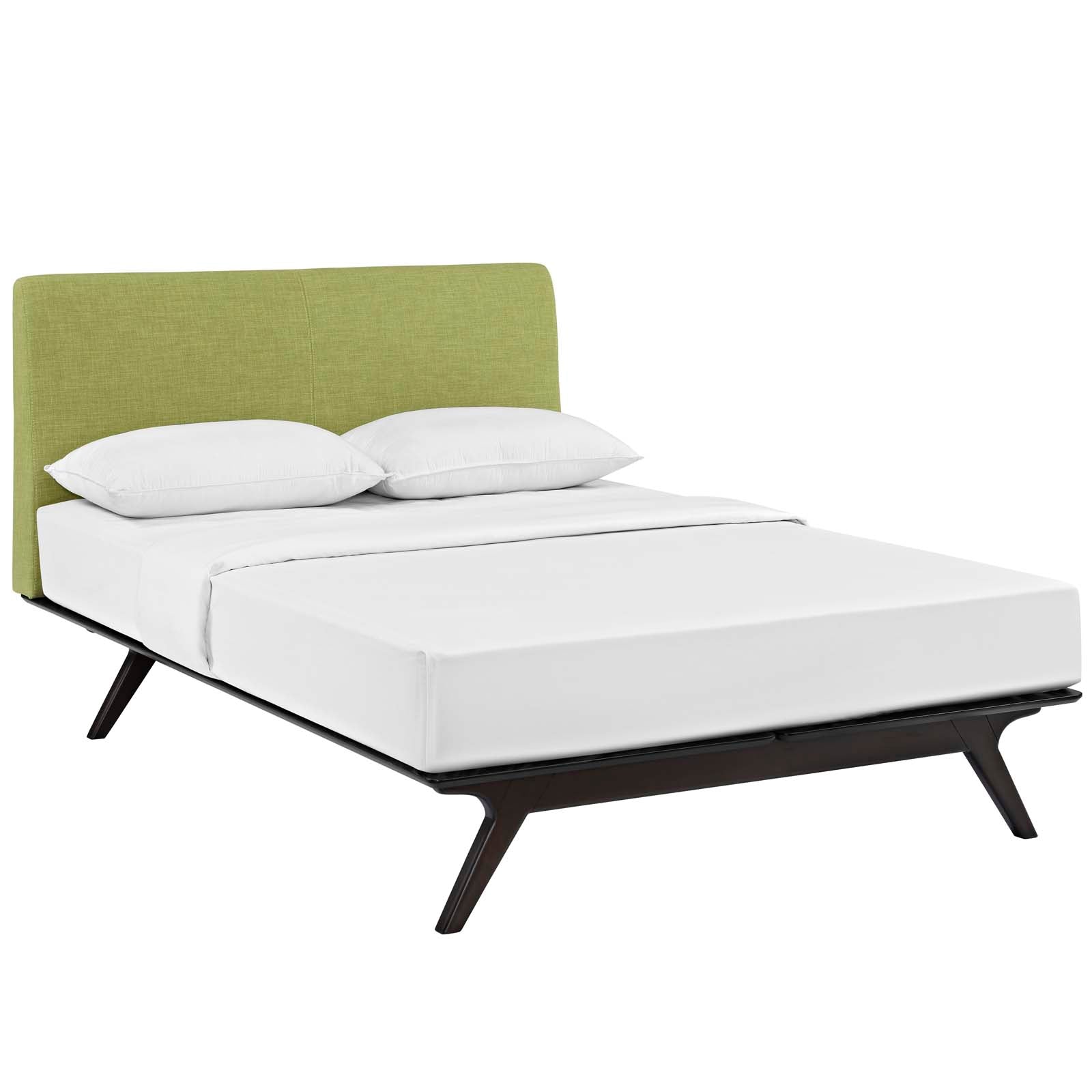 Tracy Cappuccino Orange Queen Bed