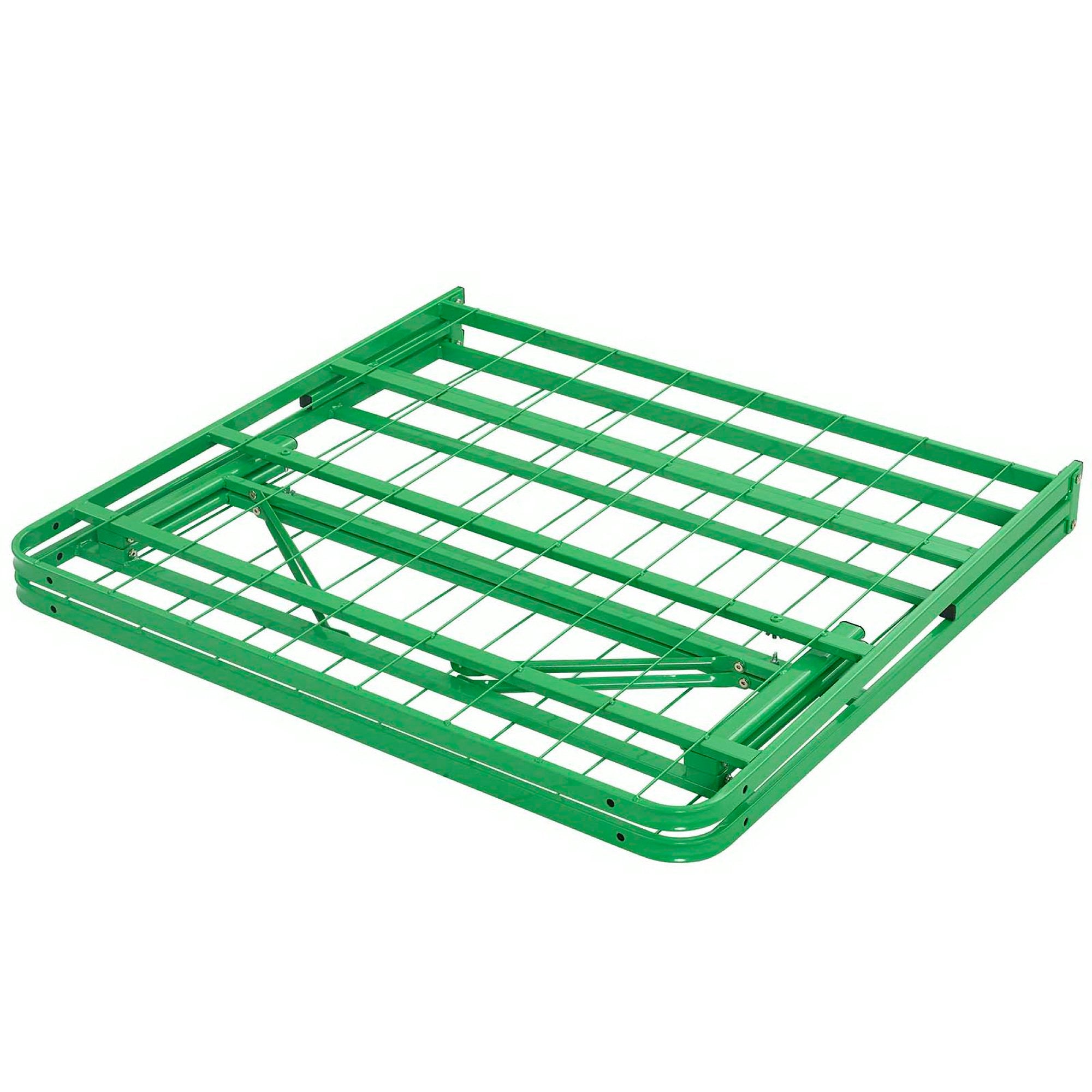 Horizon Stainless Steel Twin Bed Frame, Green