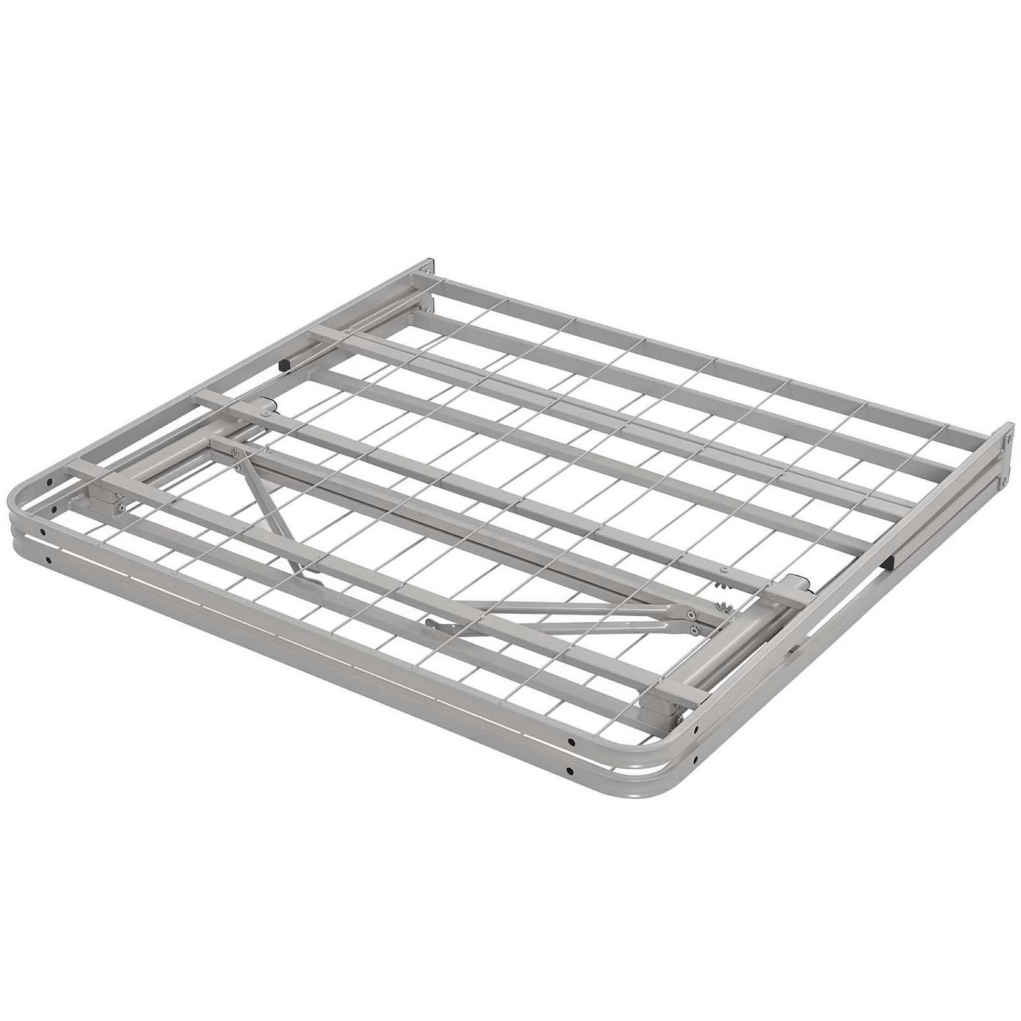 Horizon Stainless Steel Twin Bed Frame, Gray