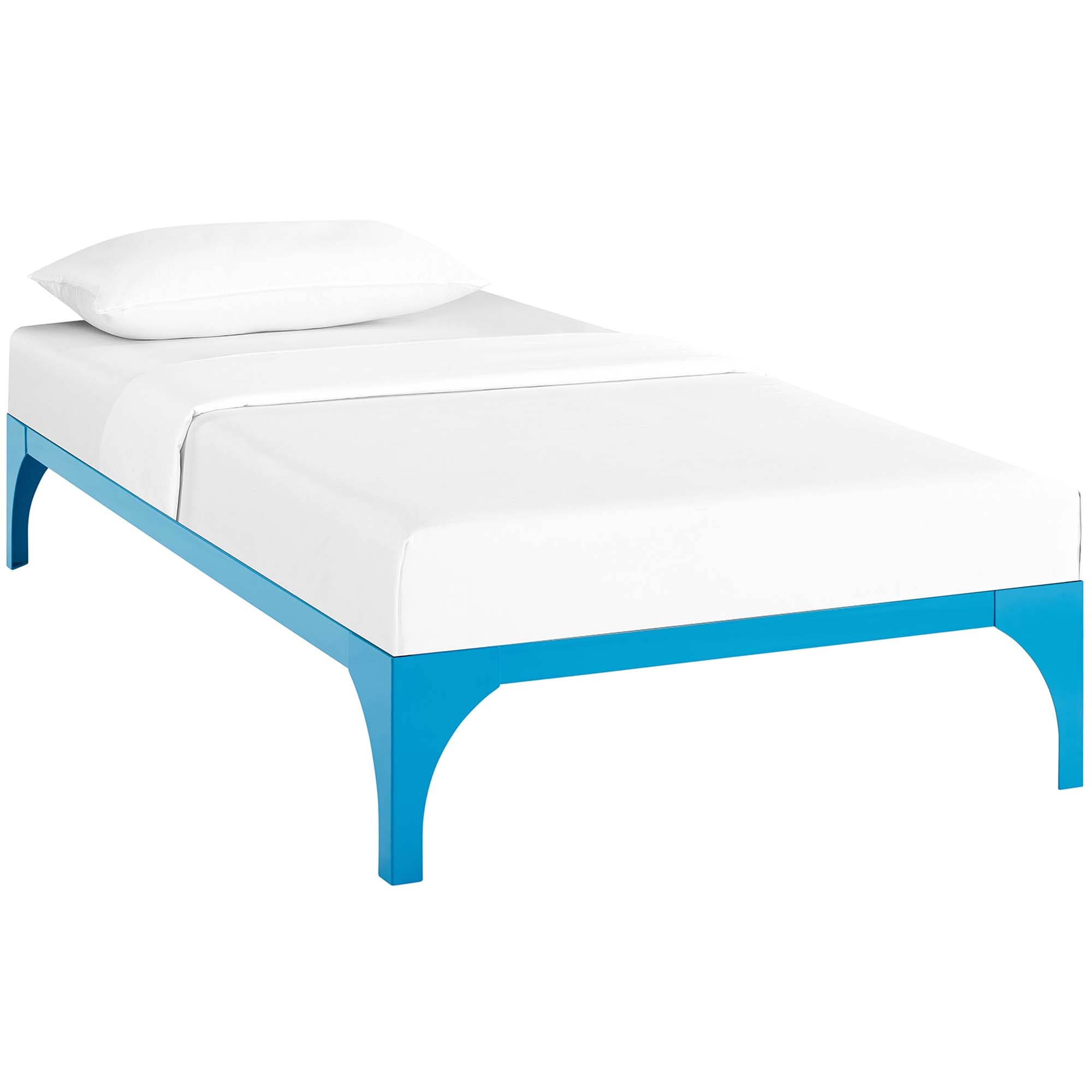 Ollie White Twin Bed Frame