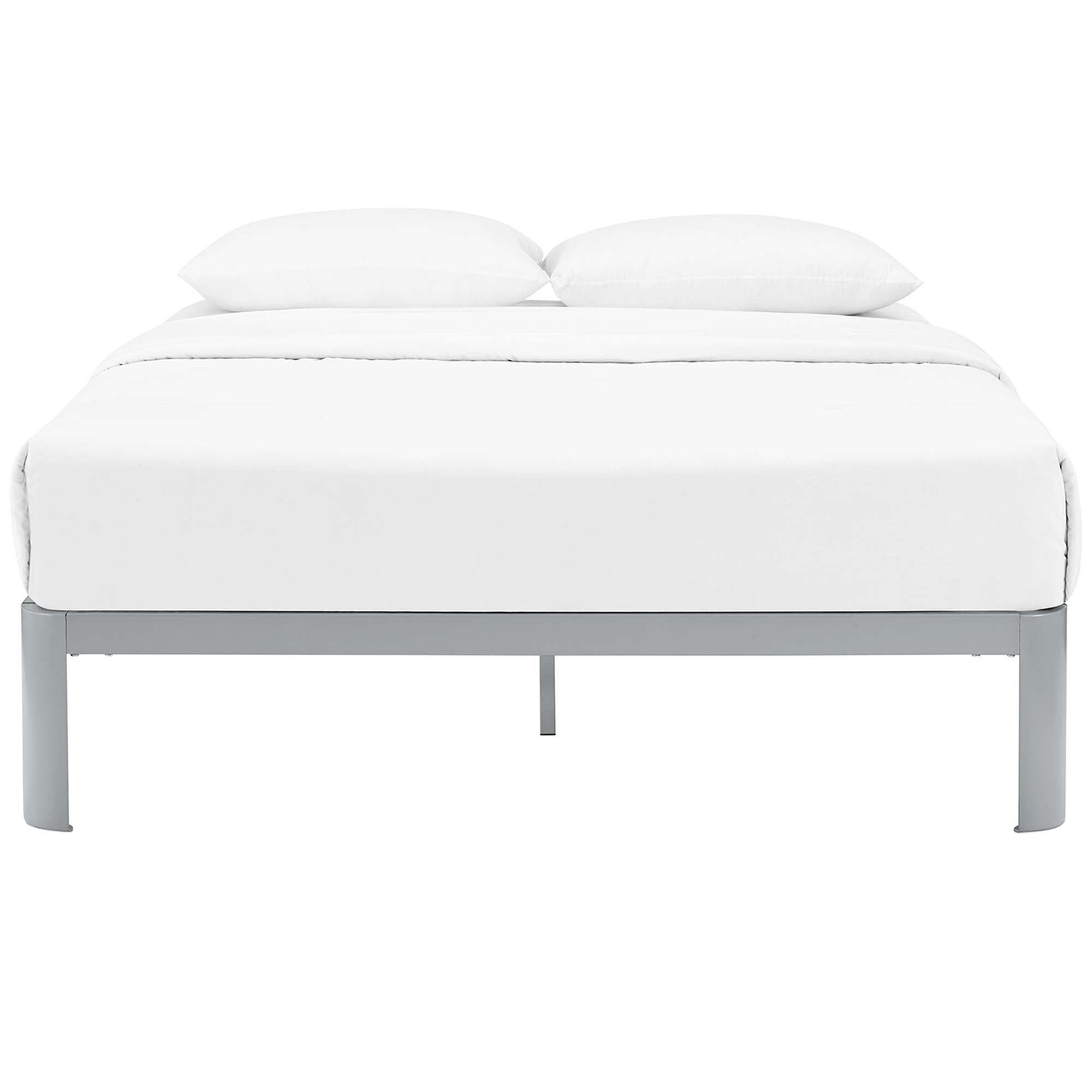 Corinne Full Bed Frame, Gray