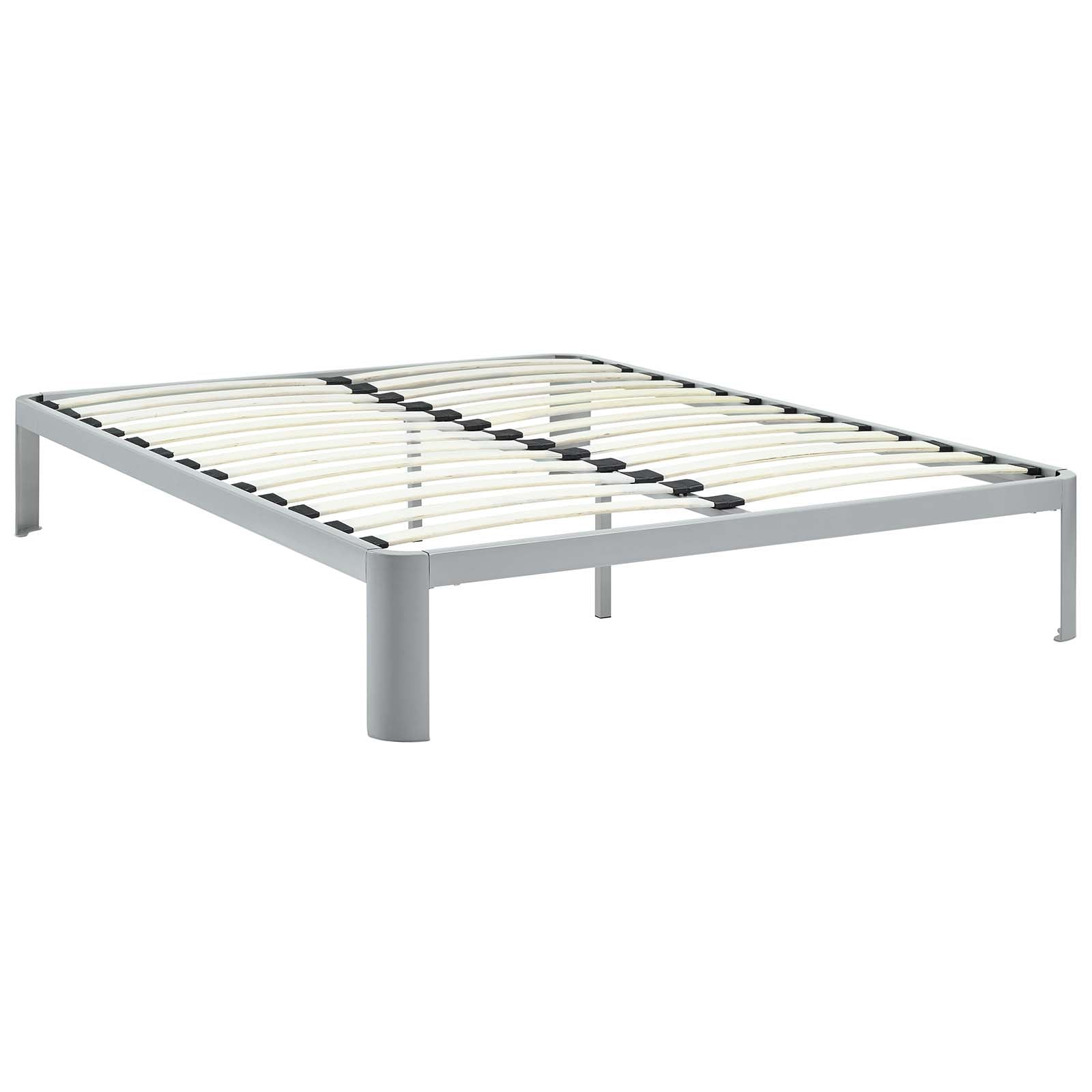 Corinne Grey King Bed Frame