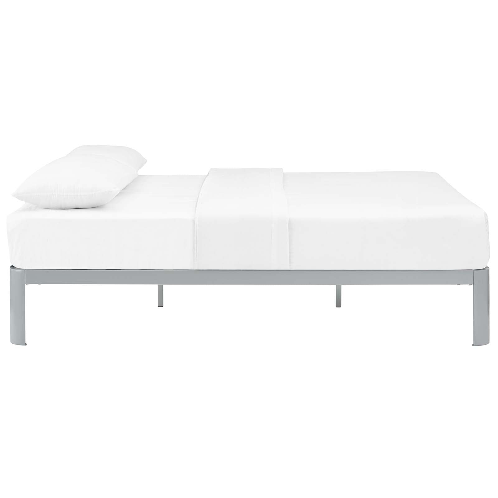 Corinne Grey King Bed Frame