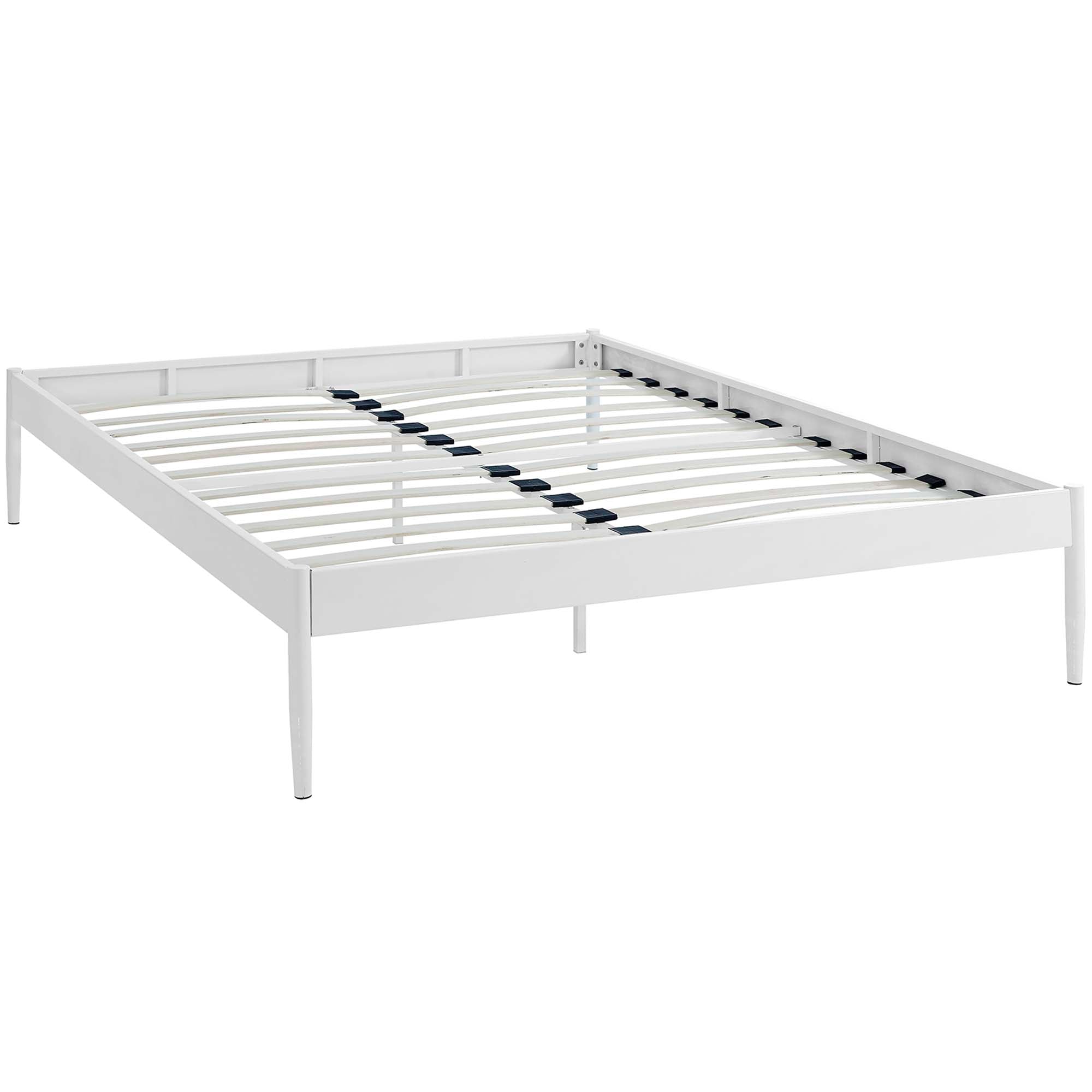 Elsie White Full Bed Frame