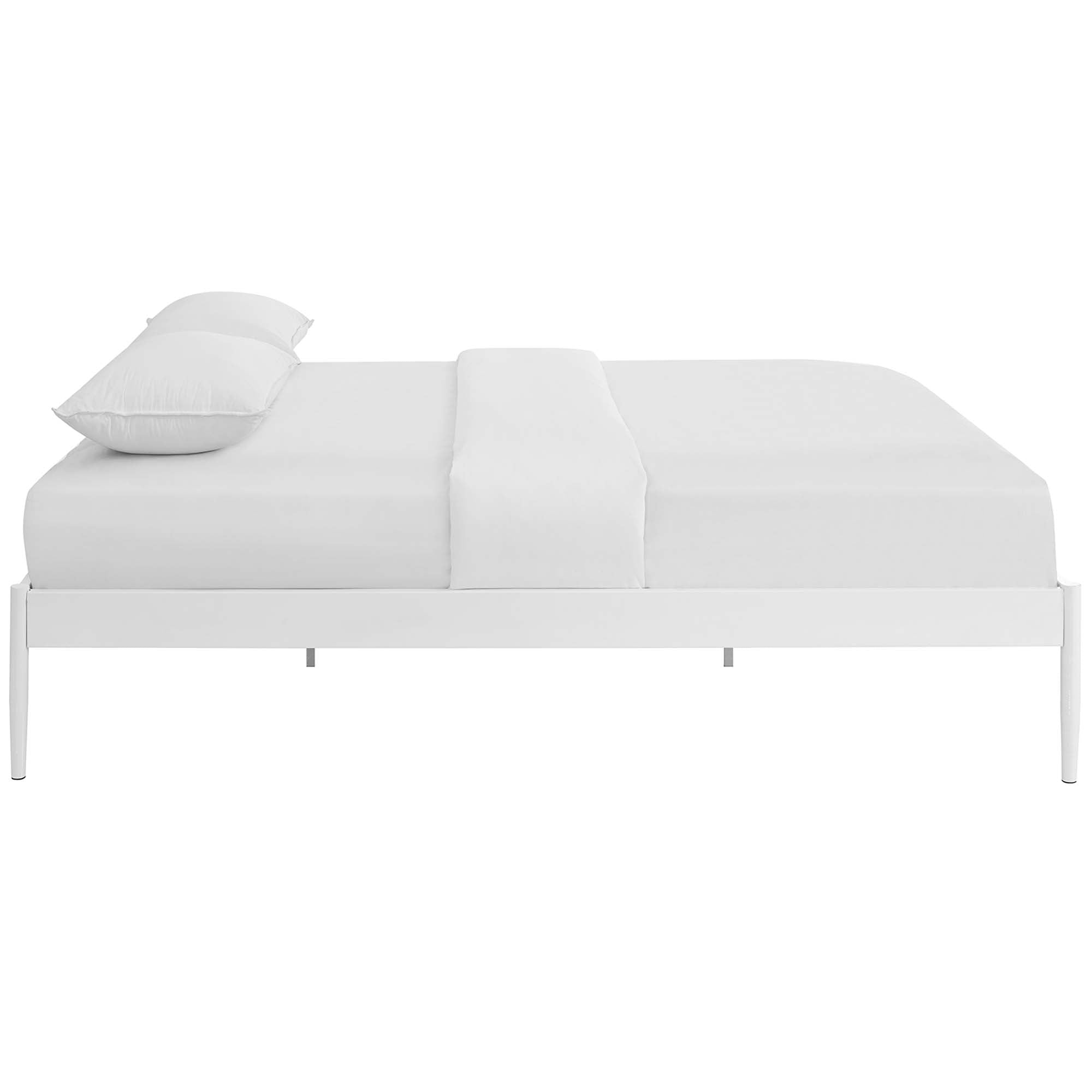 Elsie White Full Bed Frame