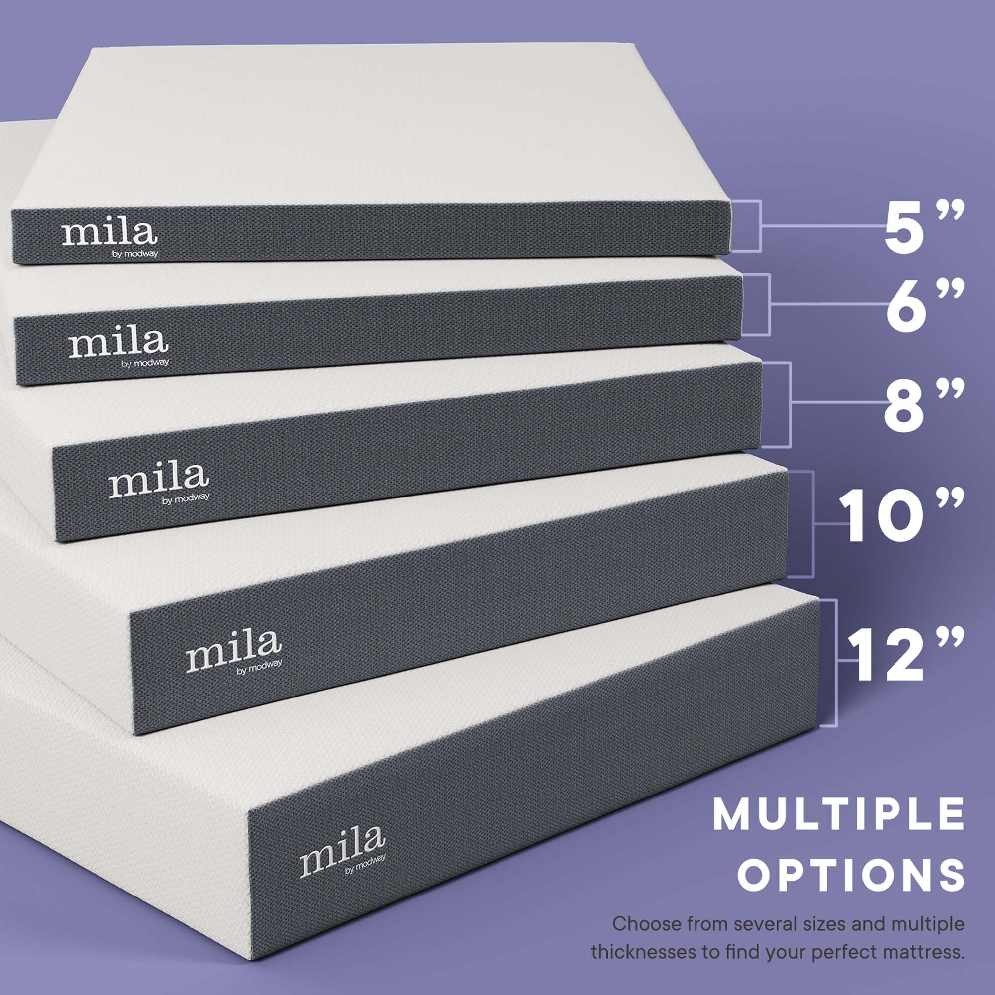 Mila 6" Twin Mattress,
