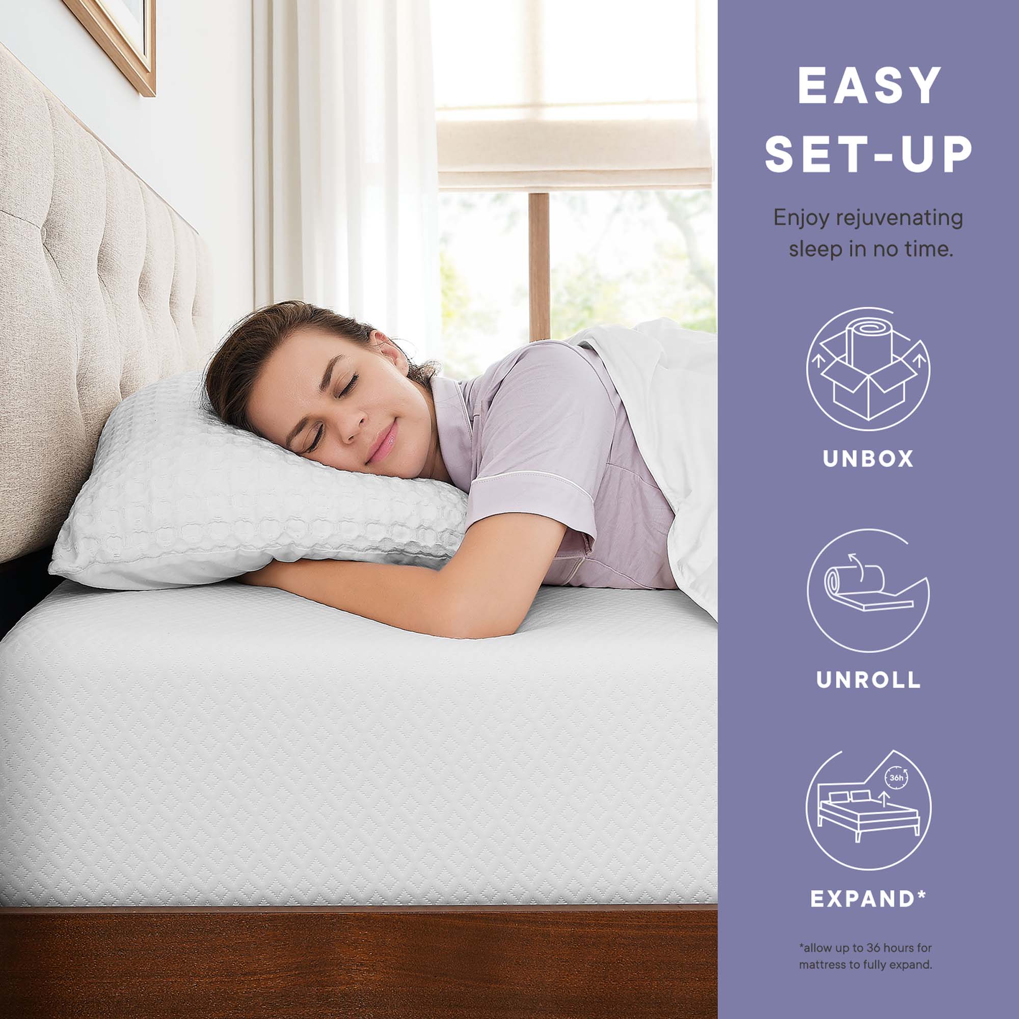 Mila 6" King Mattress,