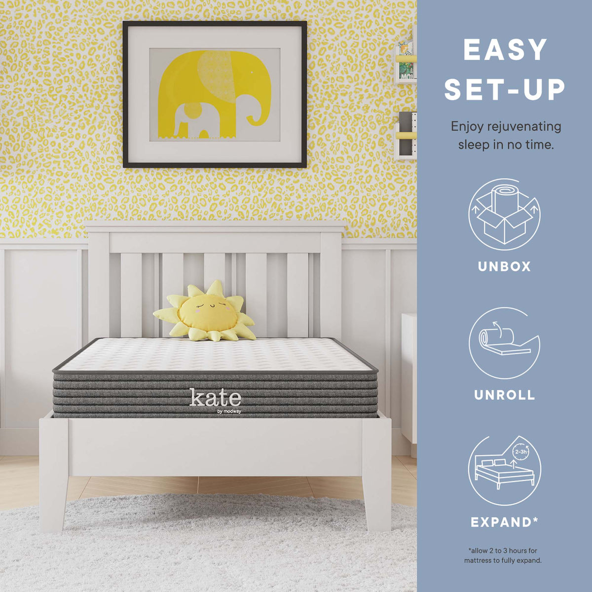 Kate 6" Twin Mattress,