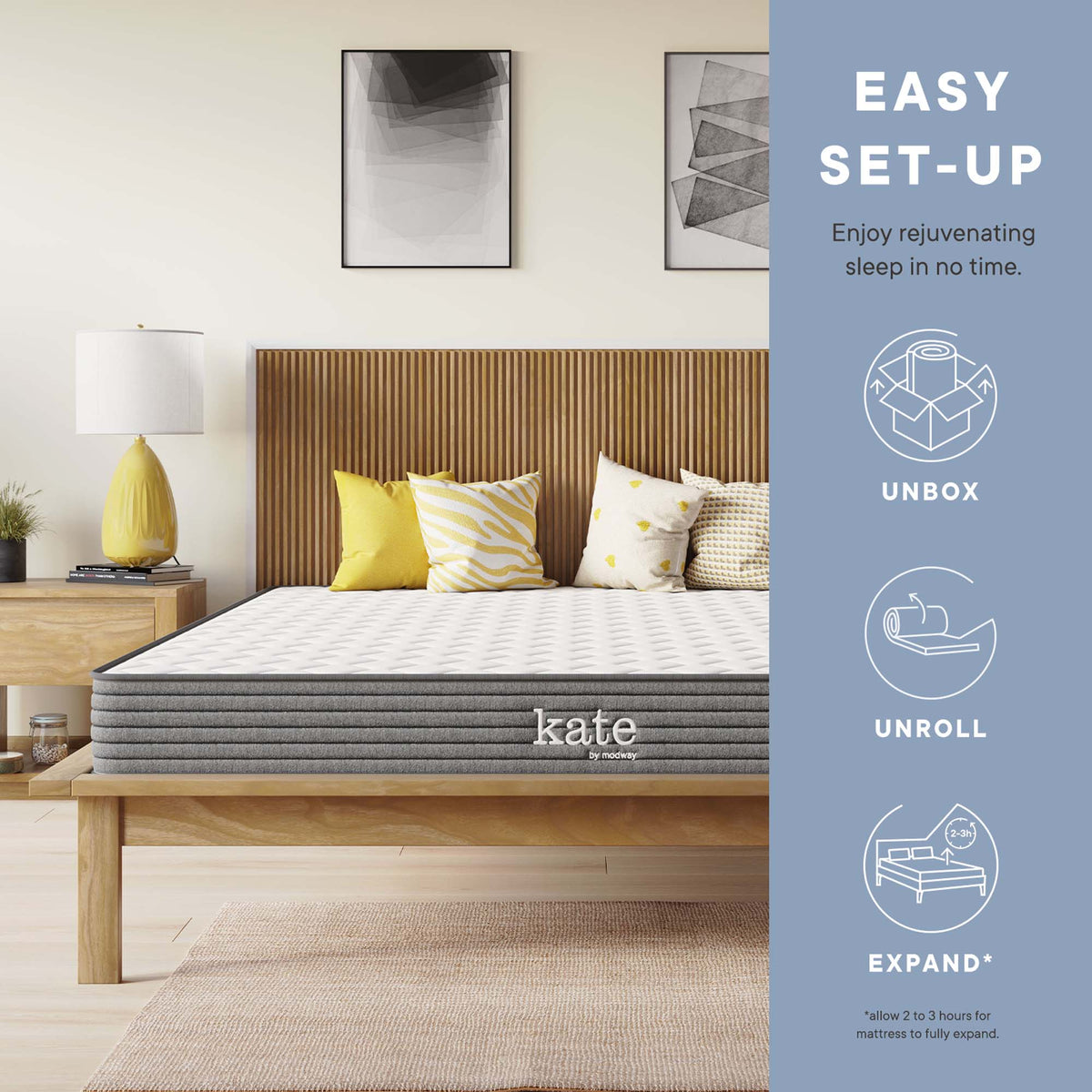 Kate 6" Queen Mattress,