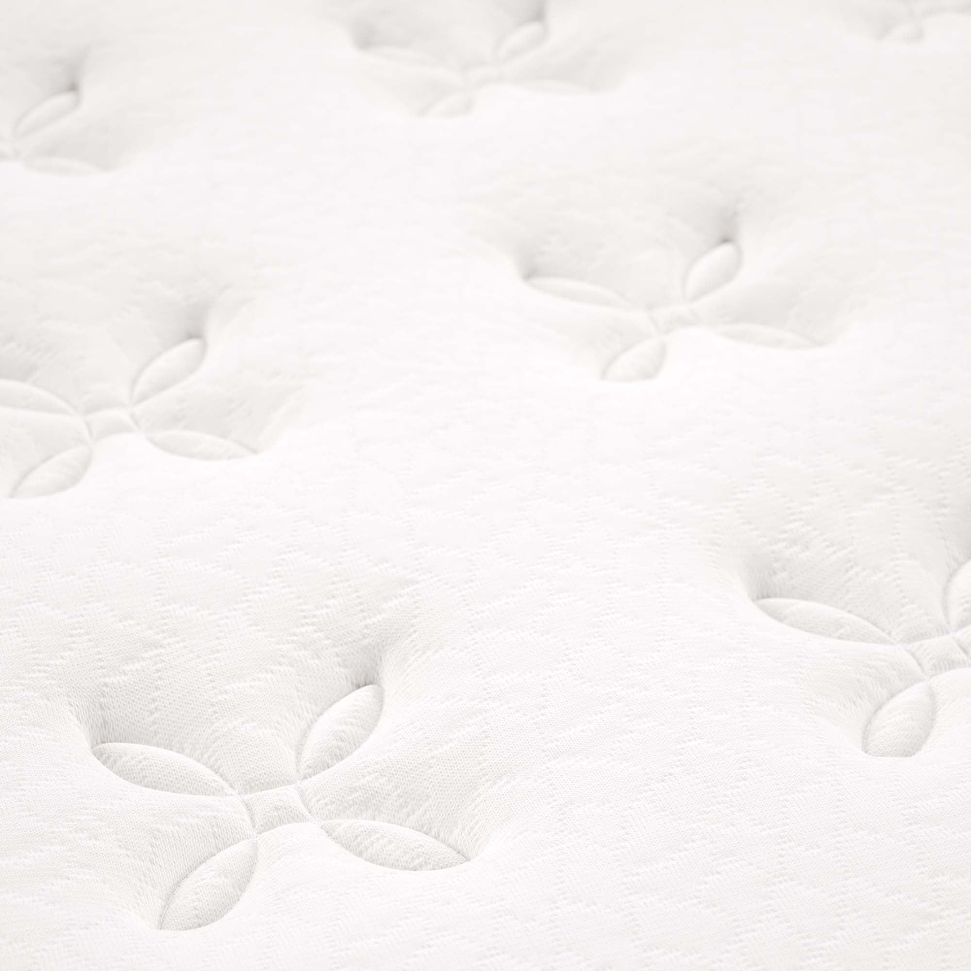 Jenna 10" Innerspring and Foam California King Mattress, White