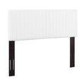 Keira Faux Leather Full / Queen Headboard, White