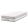 Jenna 8" Innerspring and Foam Narrow Twin Mattress, White