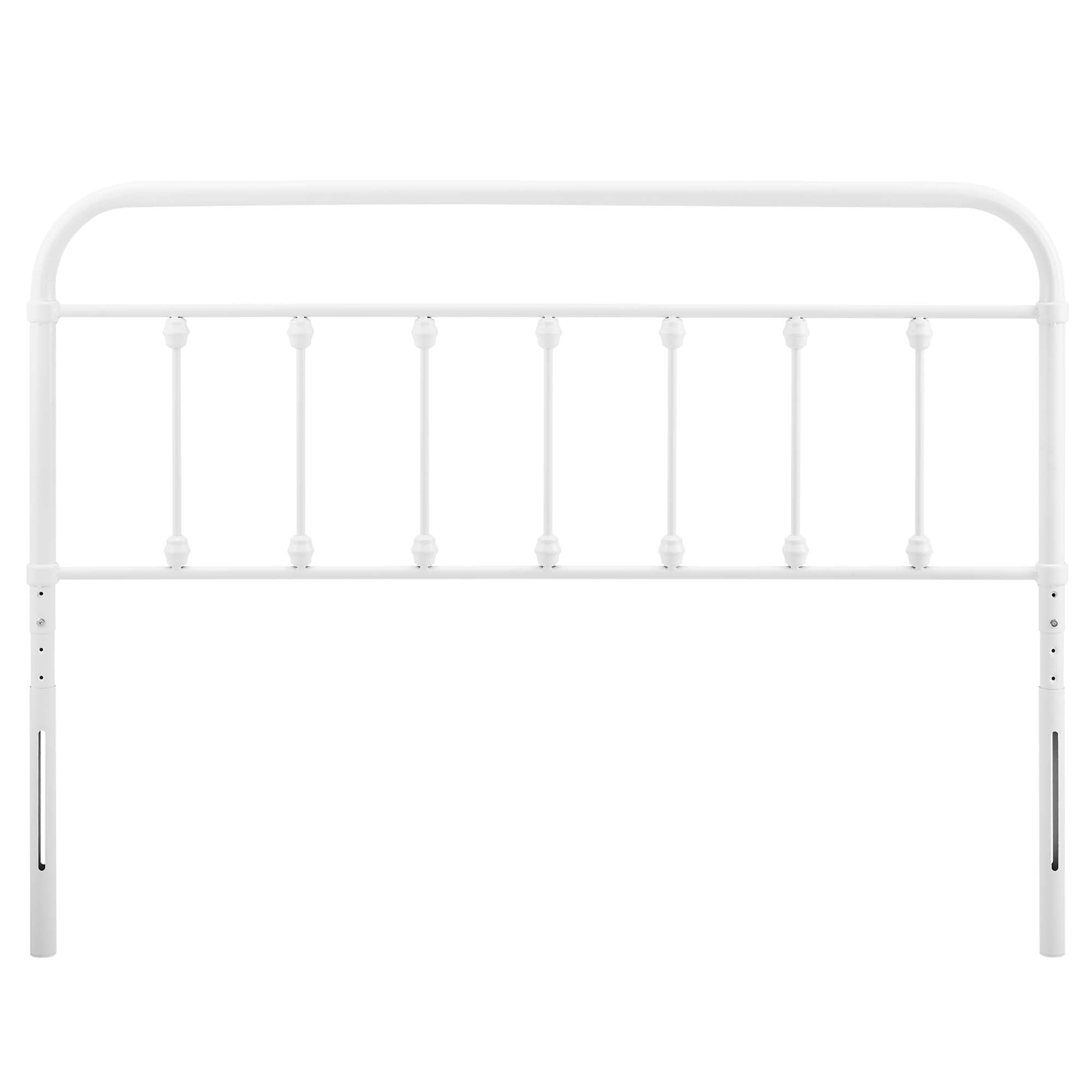 Sage Metal Full Headboard, White