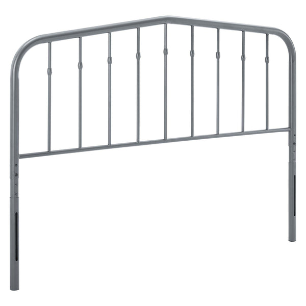 Lennon Metal Queen Headboard, Gray