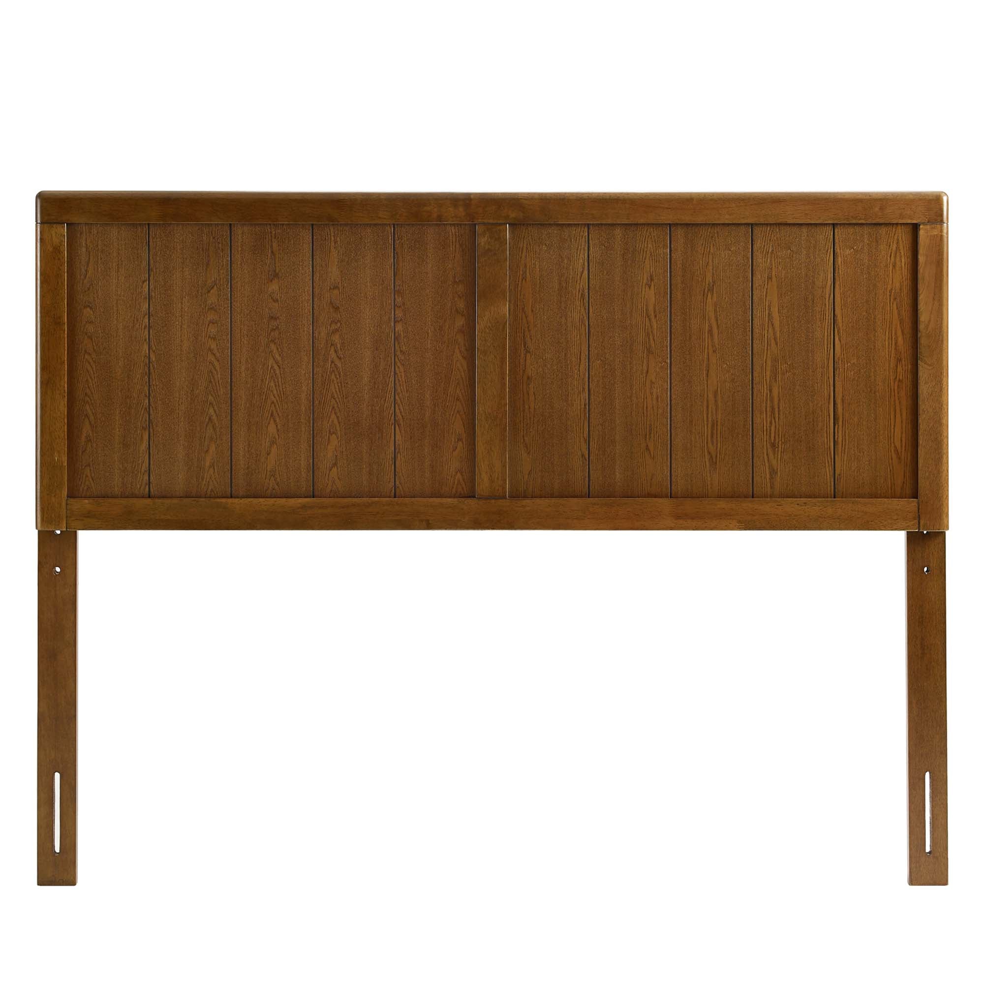 Robbie Wood King Headboard, Walnut