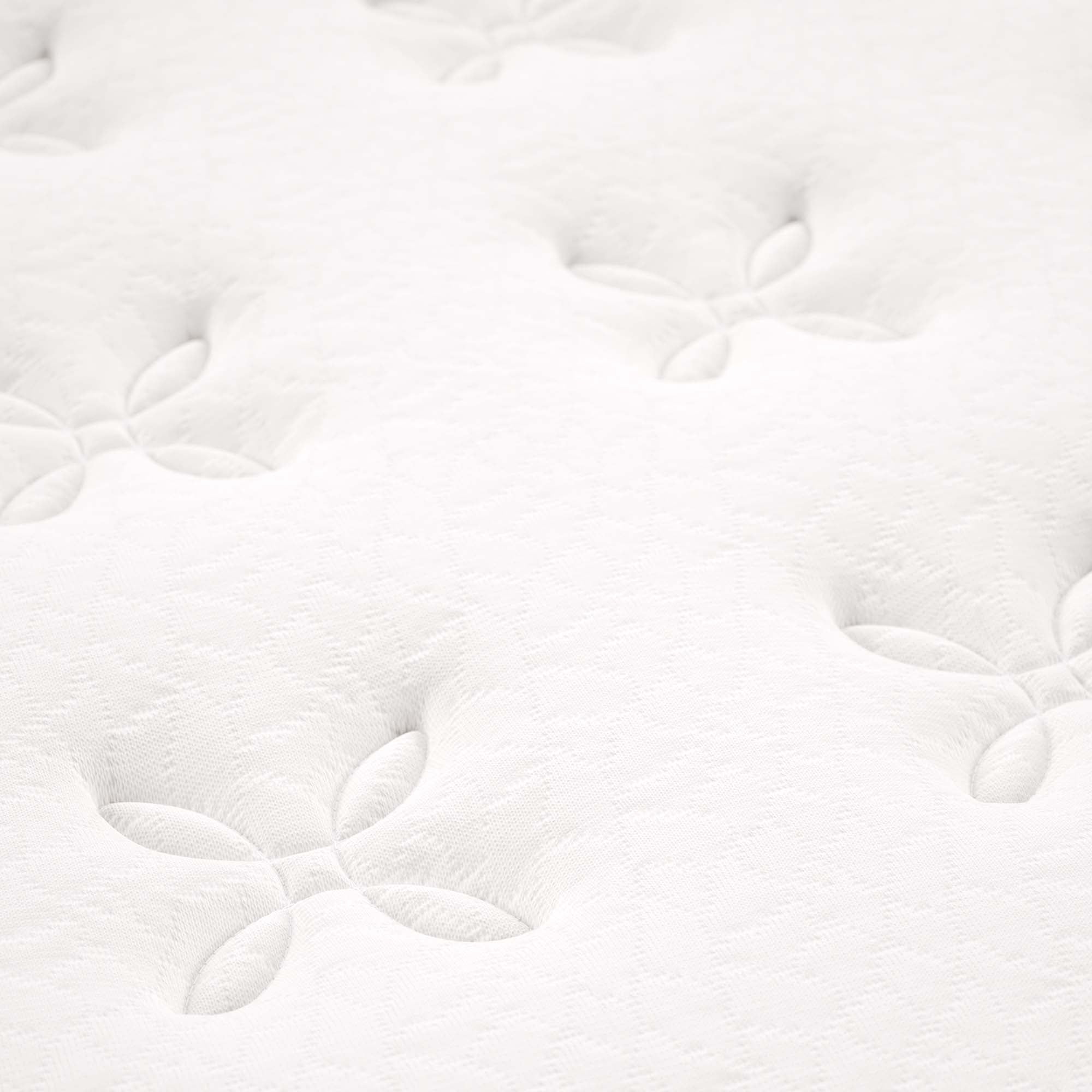 Jenna 10" Innerspring and Foam Twin XL Mattress, White